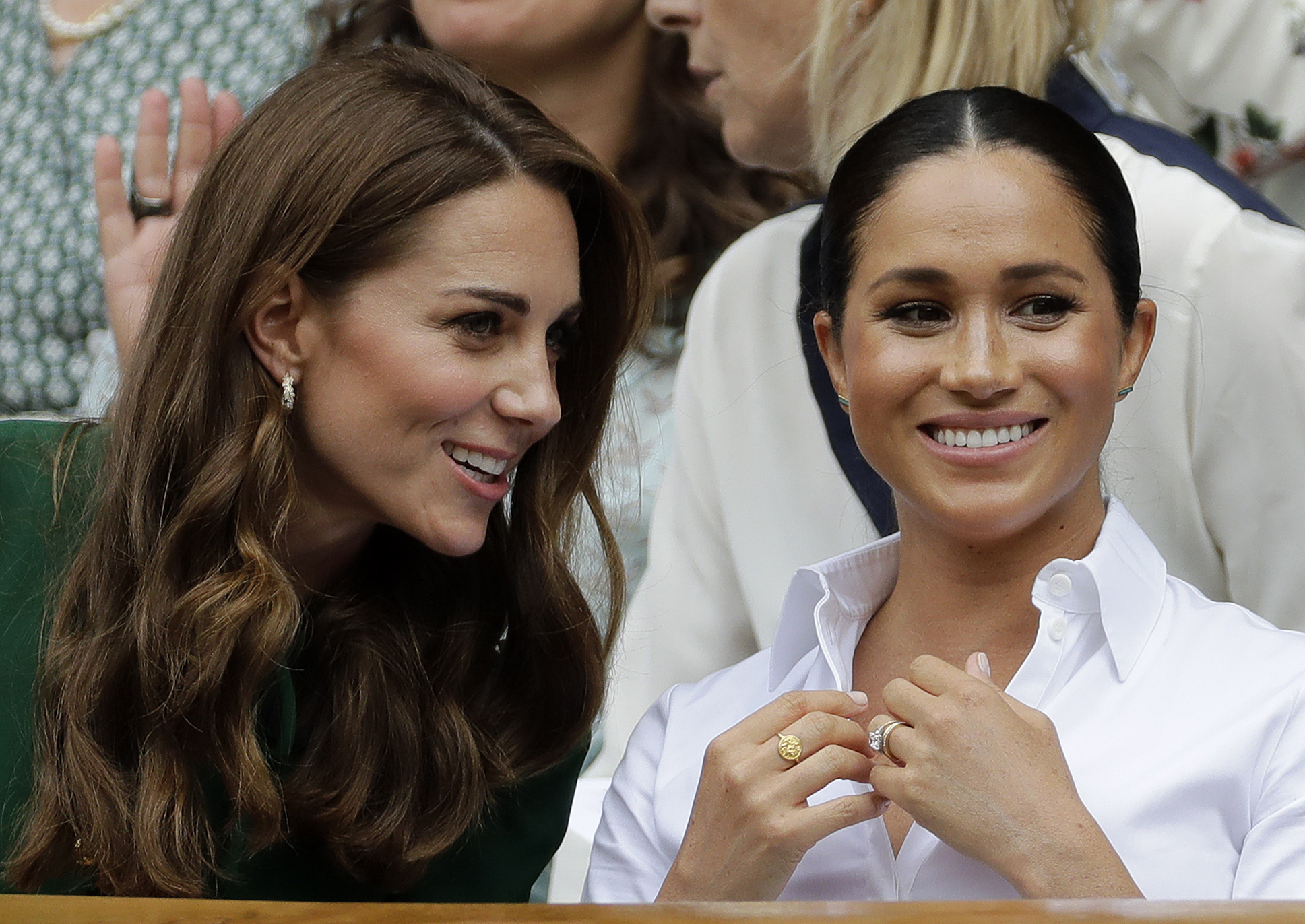 One royal writer is speculating that Kate may have made the call on whether or not Meghan should attend the King's coronation. Photo / AP