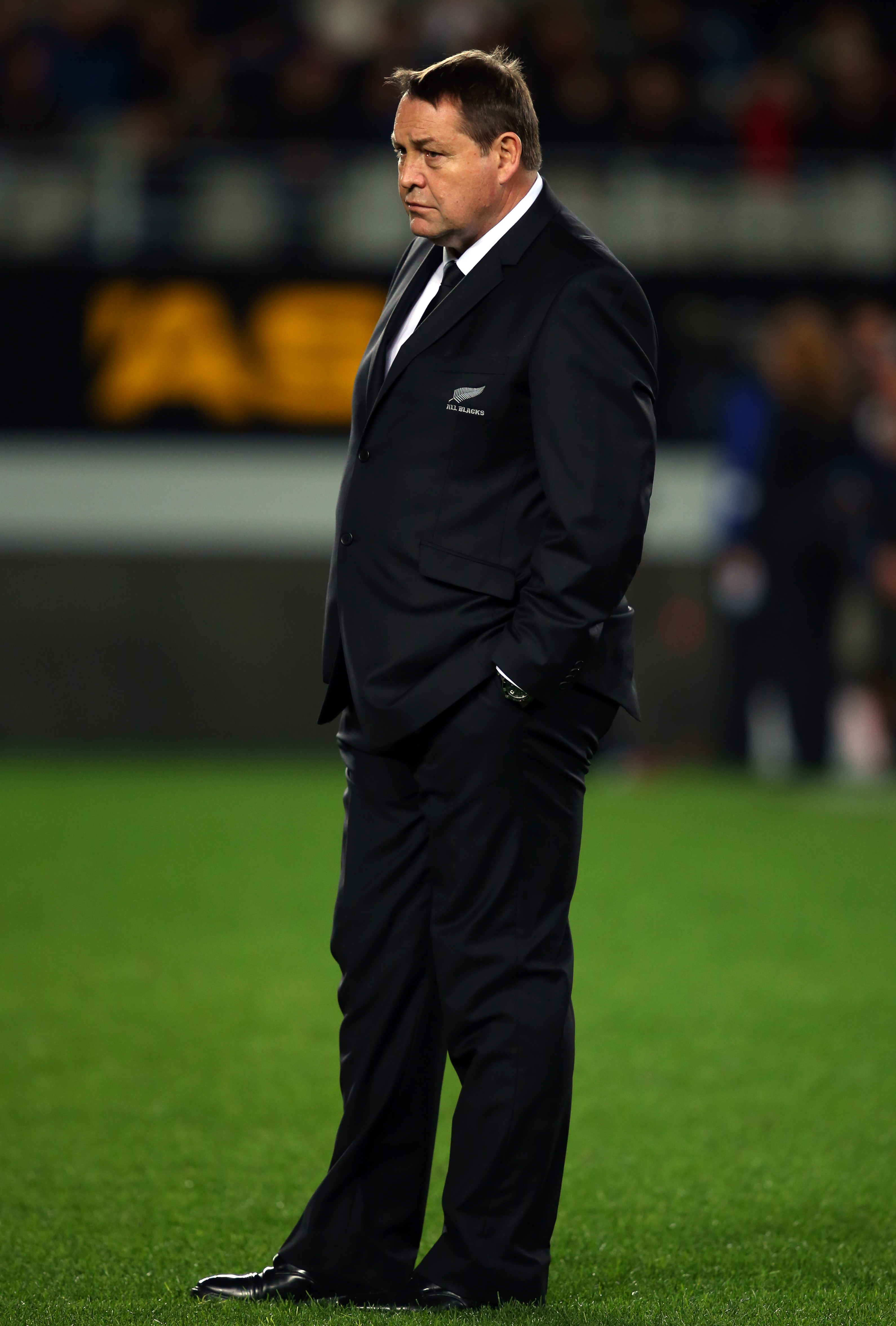 Steve Hansen before the first test match between the All Blacks and France. Photo / Getty Images
