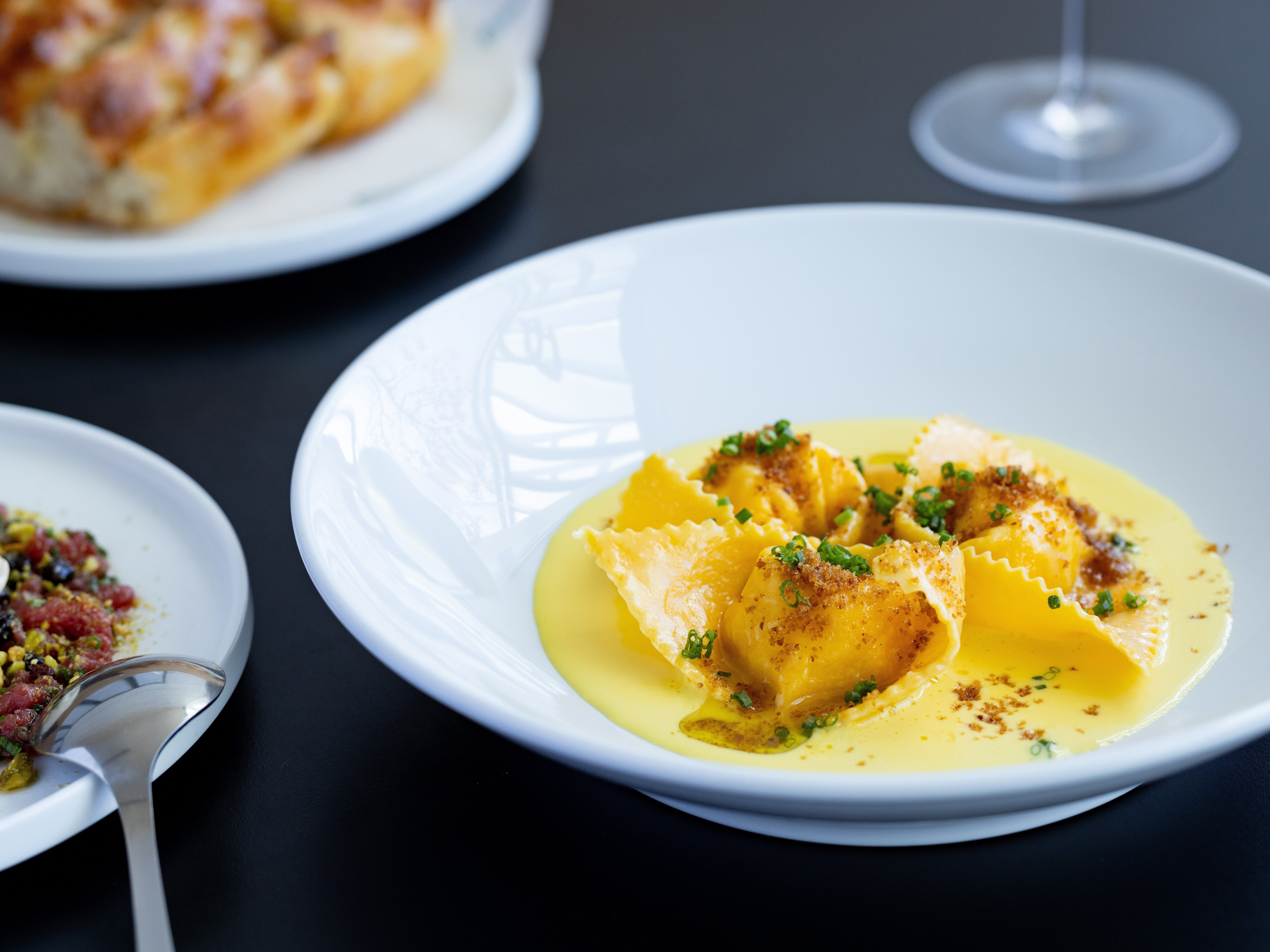 Handmade pasta from Bianca in Ellerslie. Photo / Babiche Martens