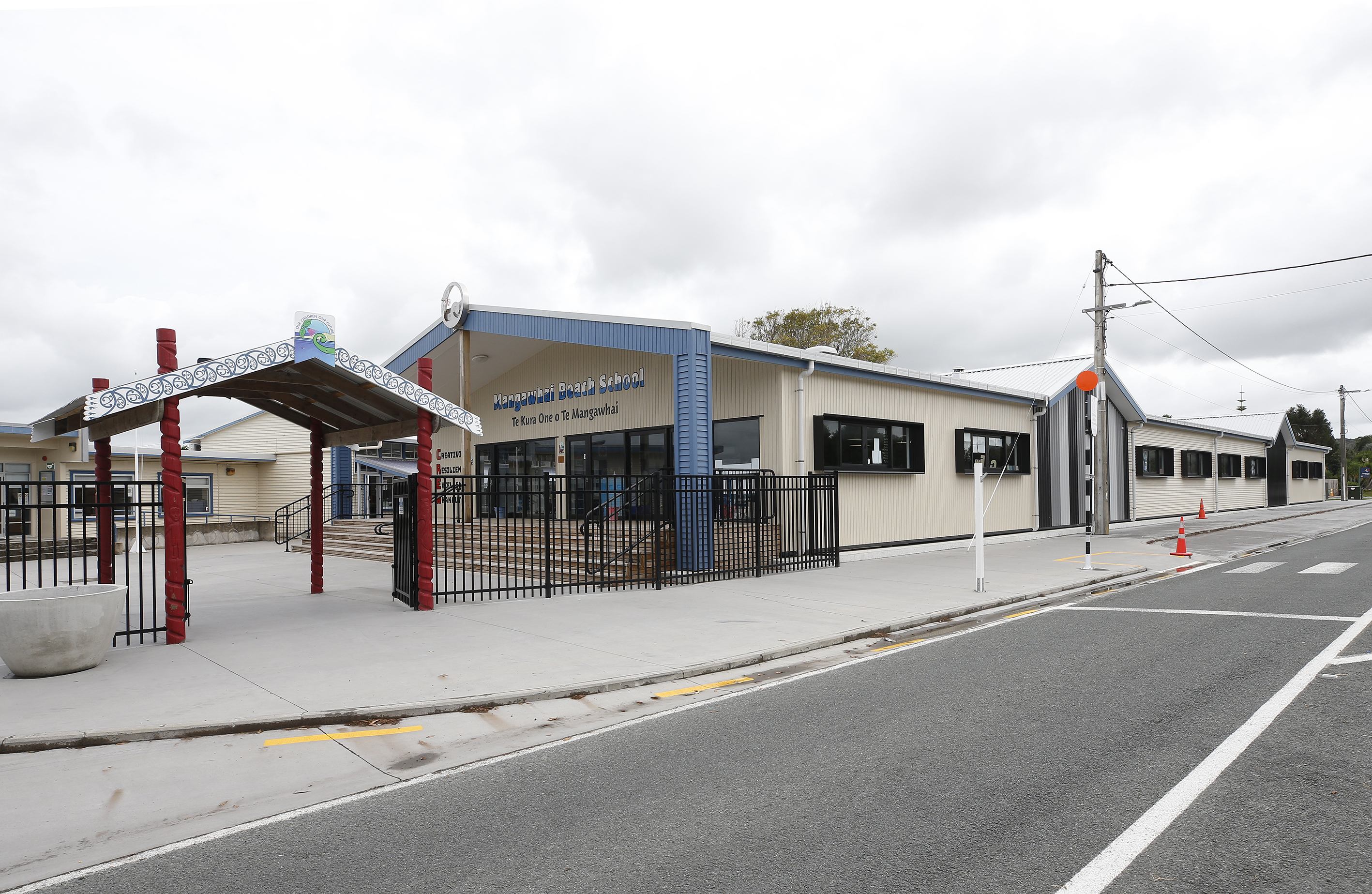 Mangawhai Beach School does not cater to students between Years 9 and 13. Photo / Michael Cunningham