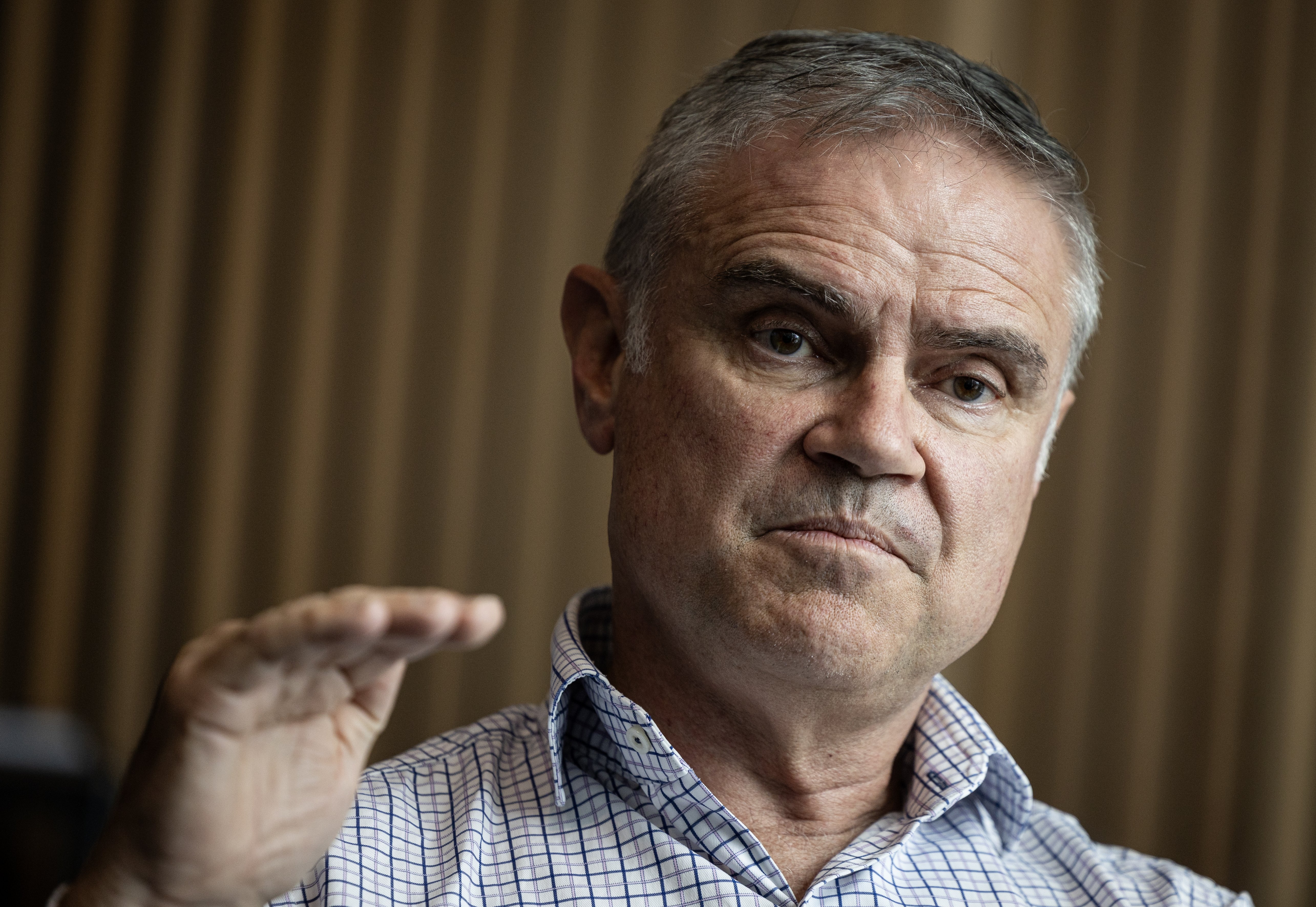 Auckland Transport chief executive Dean Kimpton. In May Auckland Transport delayed implementation of the 24-hour parking charges to October and it has now delayed them again. Photo / Jason Oxenham