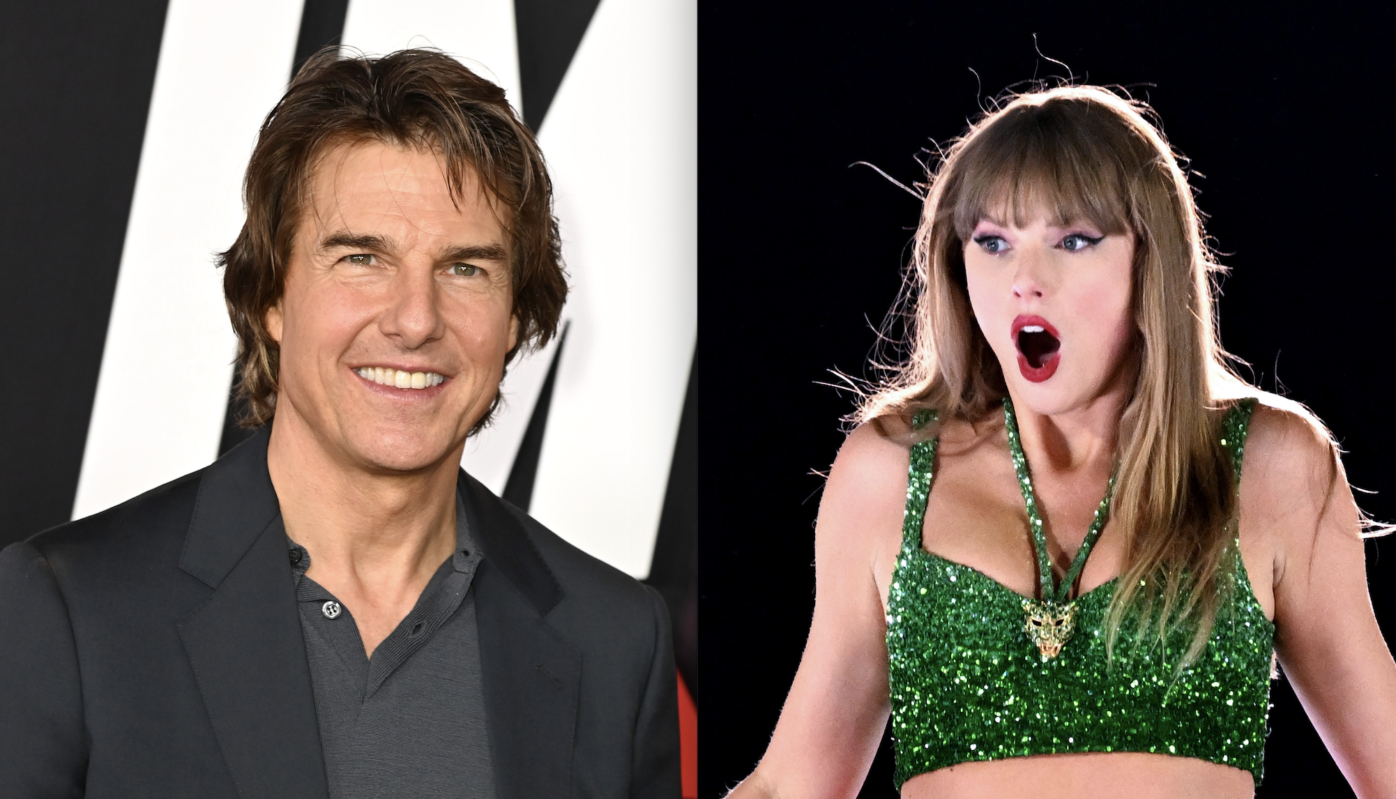 Tom Cruise made a surprise appearance at Taylor Swift's London concert. Photo / Getty Images