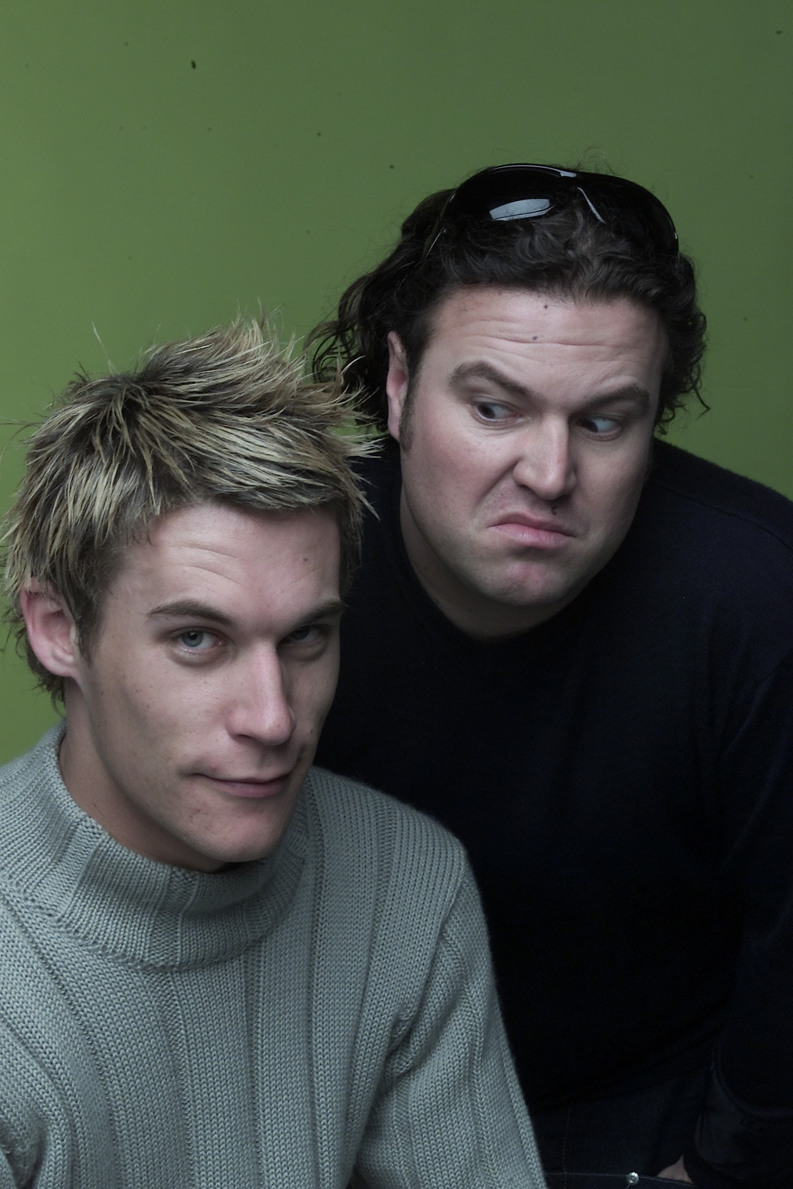 95bFM alumni Jeremy Wells and Mikey Havoc. Photo / Glenn Jeffrey, file