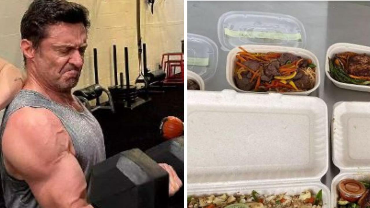 Hugh Jackman has shown his new high calorie diet for getting ripped when he reprises his role as Wolverine.