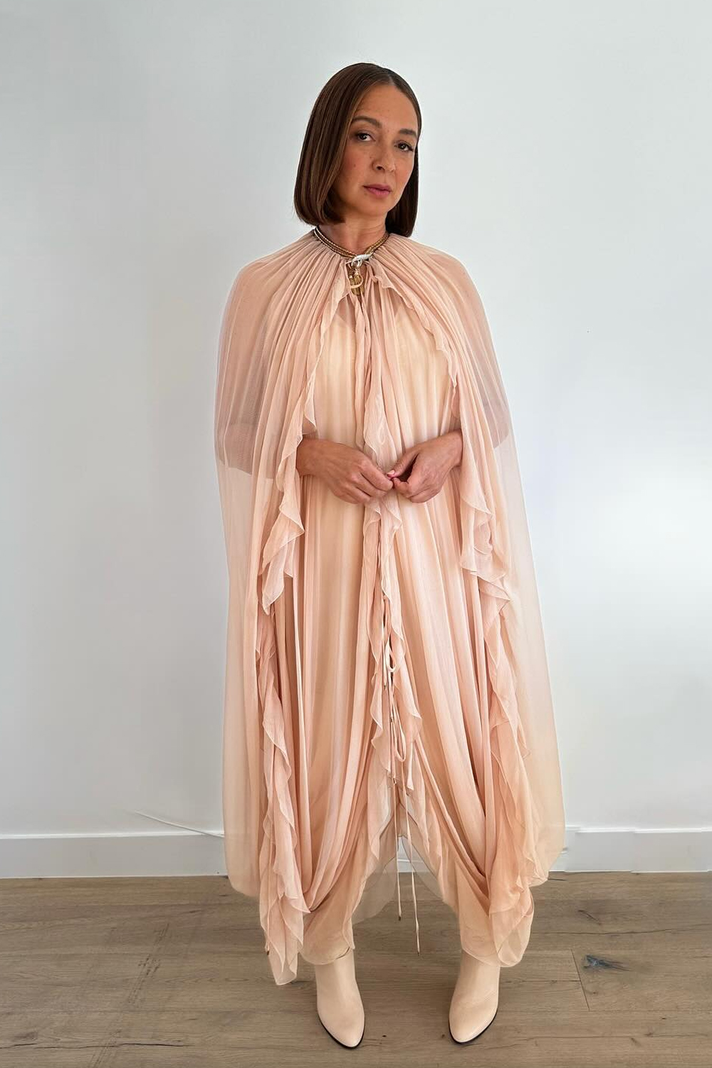 Maya Rudolph dressed for the 76th Creative Arts Emmys. Photo / @thegriceisright