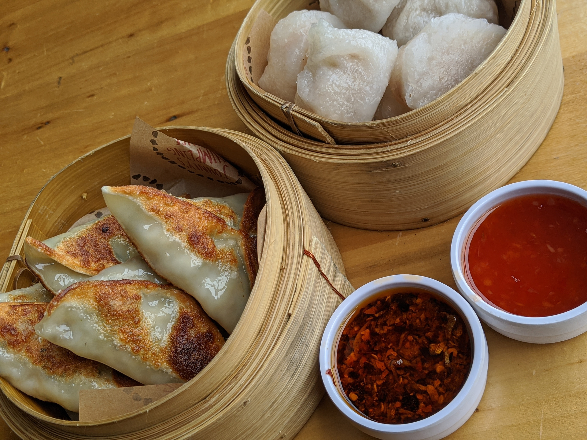 Johney's Dumplings at the Rising Tide bar in Mount Maunganui. Photo: Supplied