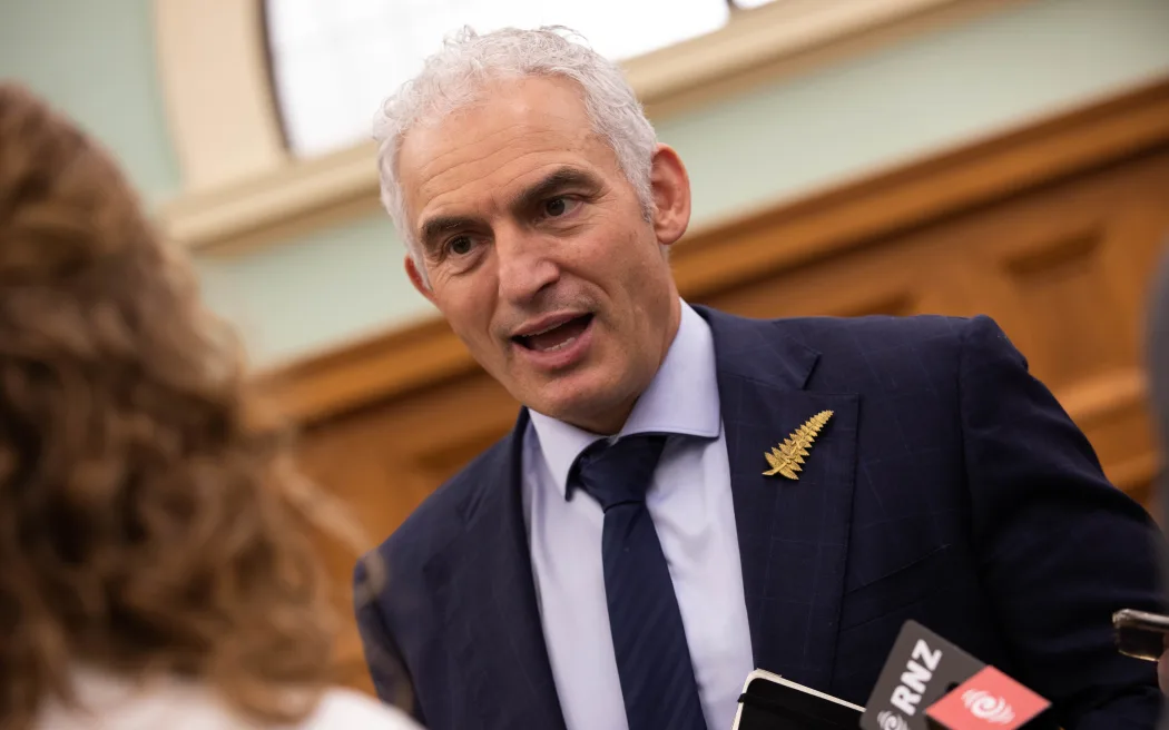 Former Labour MP Stuart Nash has resigned from his recruitment agency job after a comment on women stirred controversy. Photo / RNZ, Angus Dreaver