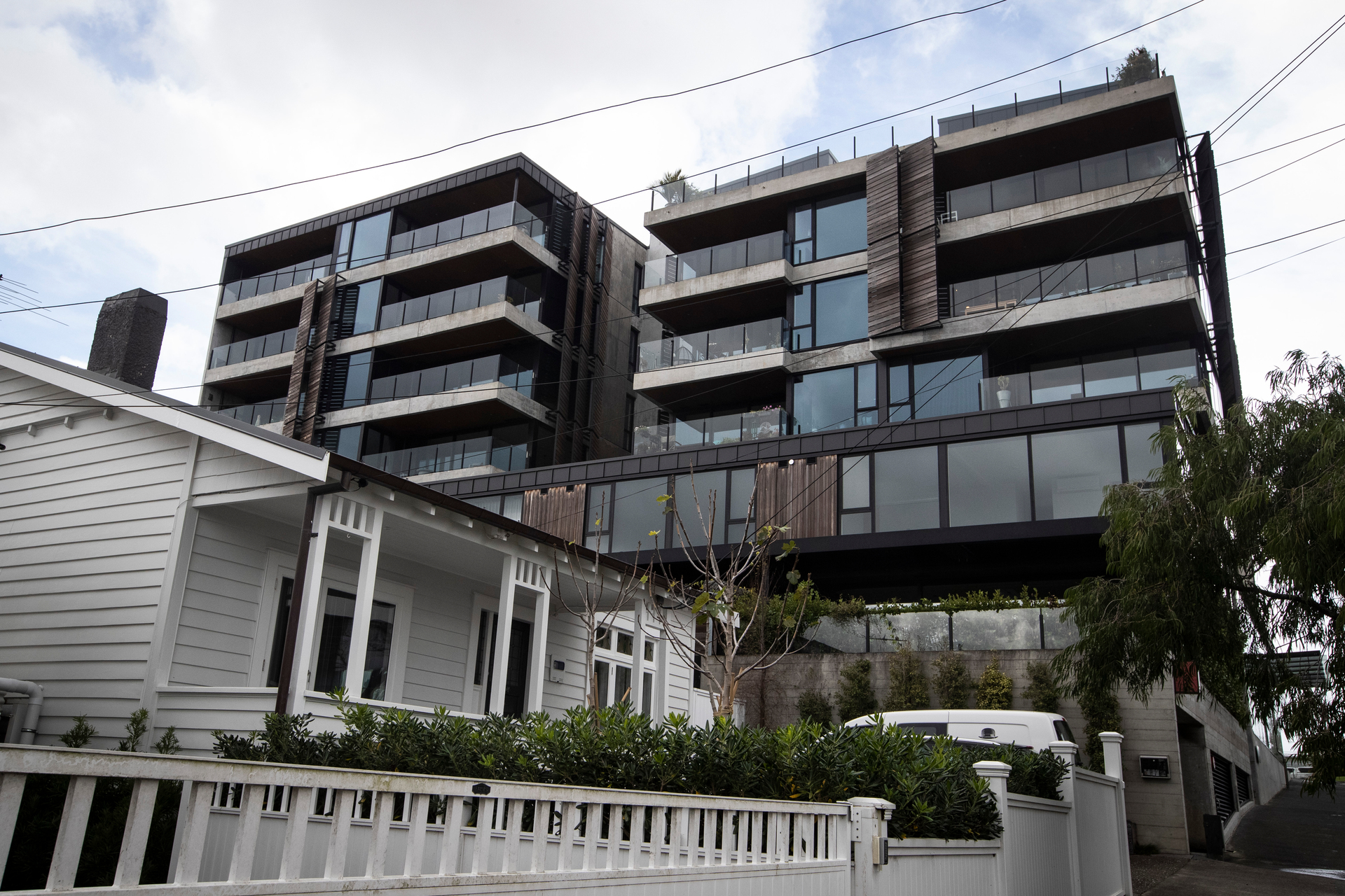 As Auckland intensifies, developers no longer have to provide parking. Photo / Jason Oxenham