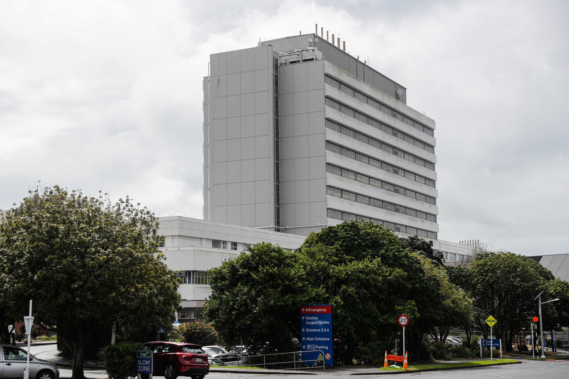 Staff at North Shore (pictured) and Waitakere hospitals reported 529 'code greys' in a six-month period via the internal emergency number, with 126 calls in February alone. Photo / Dean Purcell, File