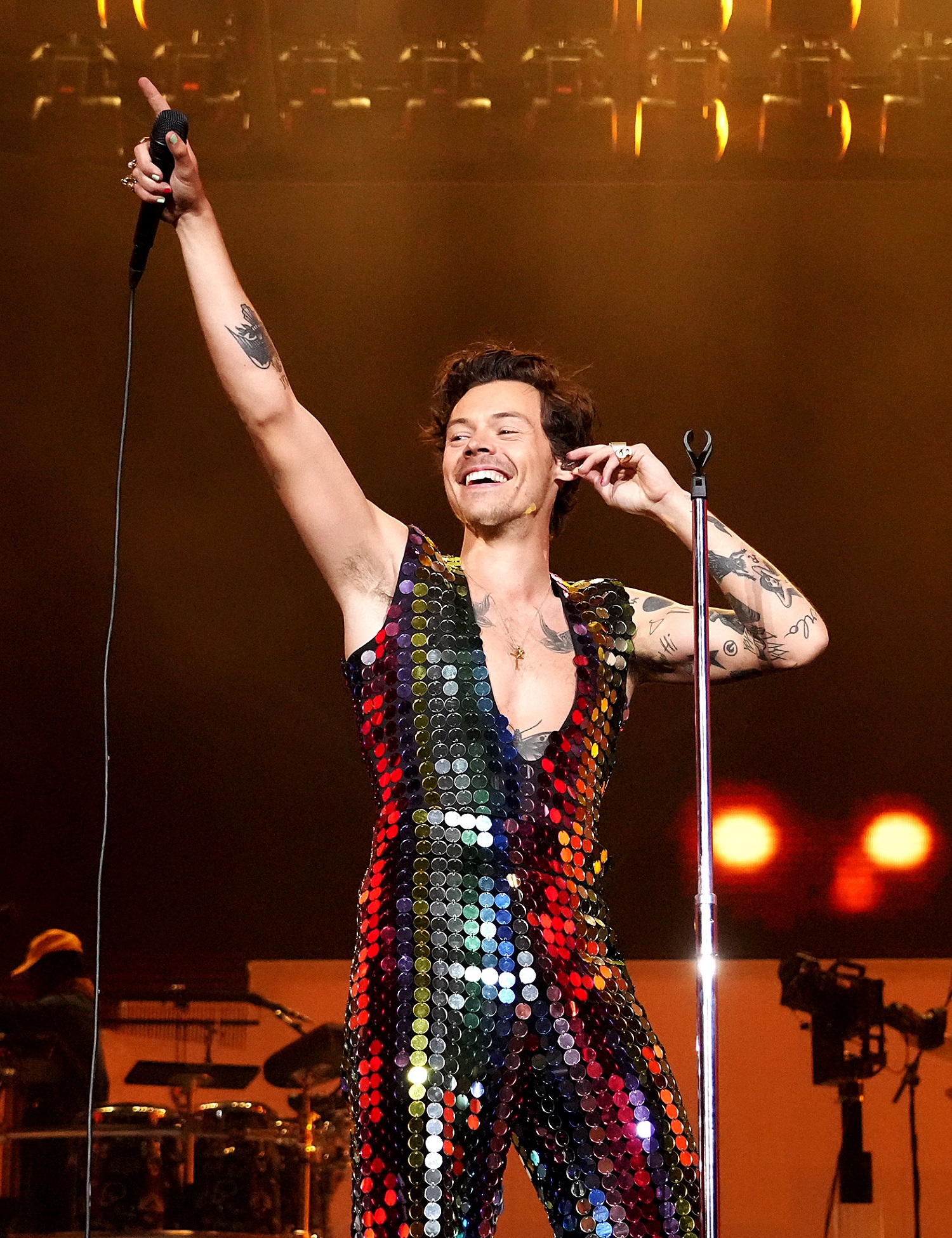 Harry Styles performs at Coachella.