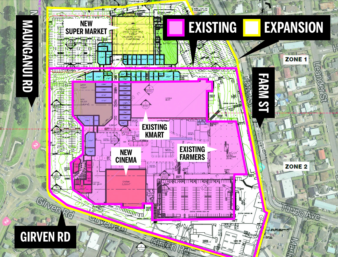 Bayfair confirms 100m expansion Cinema 50 new shops NZ Herald