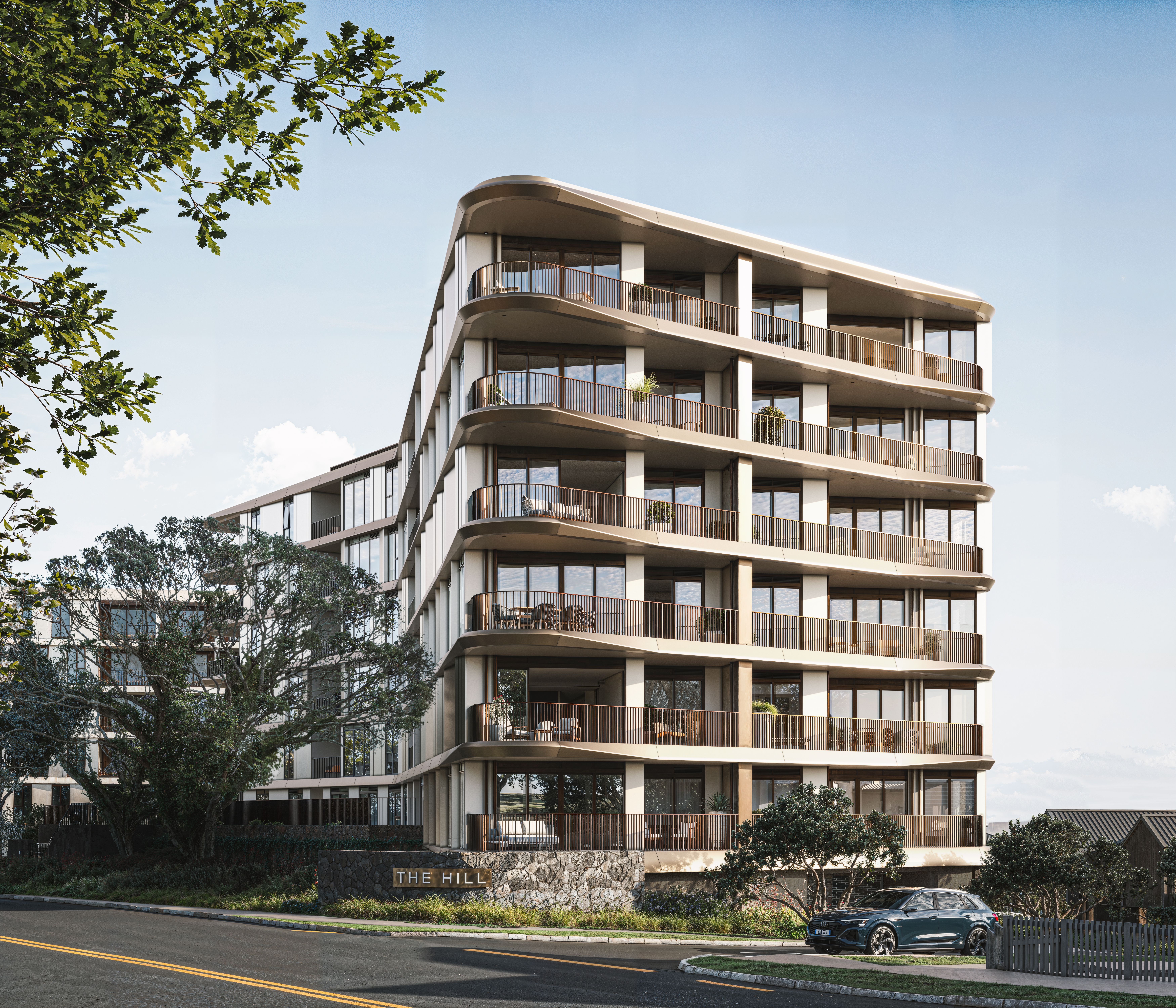 Fletcher Living plans The Belvedere, a new apartment building in Ellerslie at its project The Hill. Photo / Fletcher Building