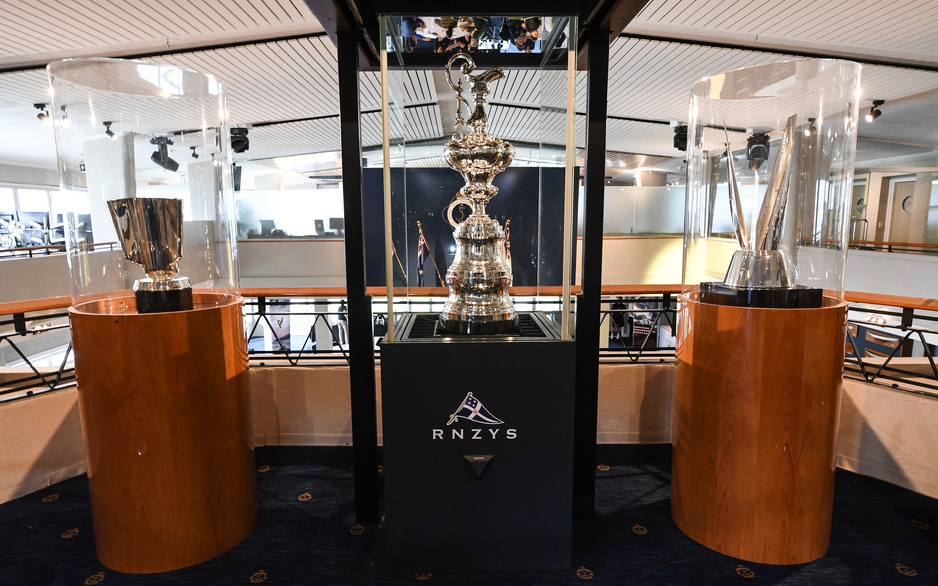 The Royal New Zealand Yacht Squadron will take the America's Cup on a 40-stop tour before it is taken to Barcelona. Photo / Photosport