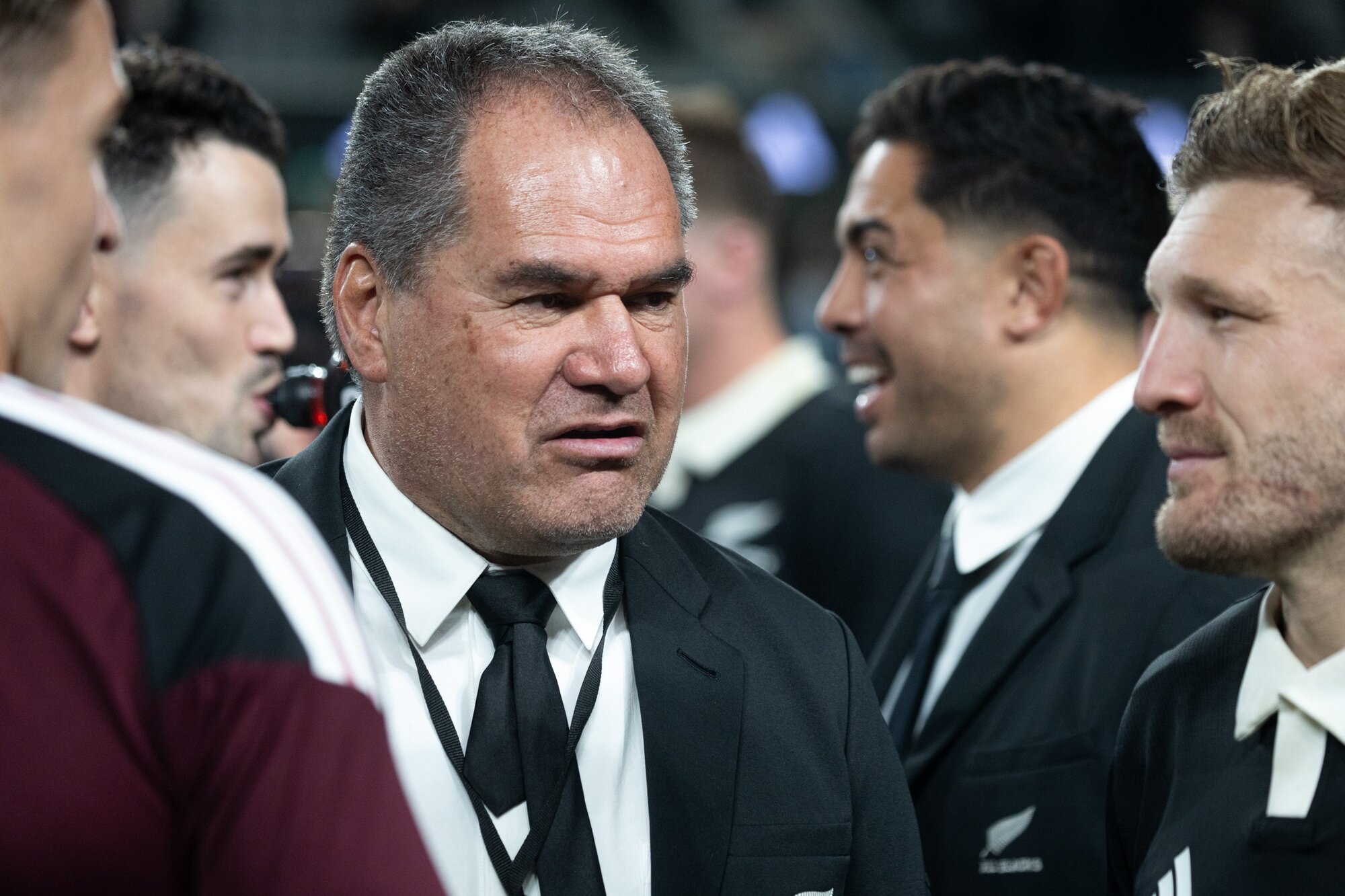 All Blacks coach Dave Rennie will have plenty to build on after his side's win over France. Photo / Anna Heath