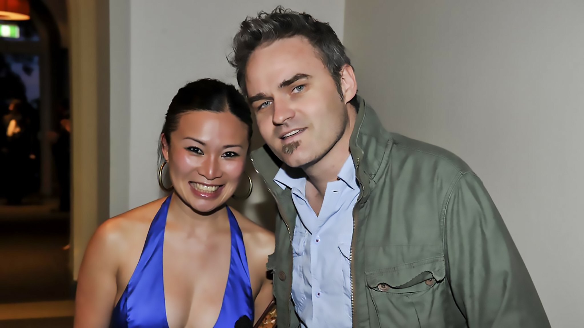 Poh Ling Yeow and former husband Matt Phipps. 
