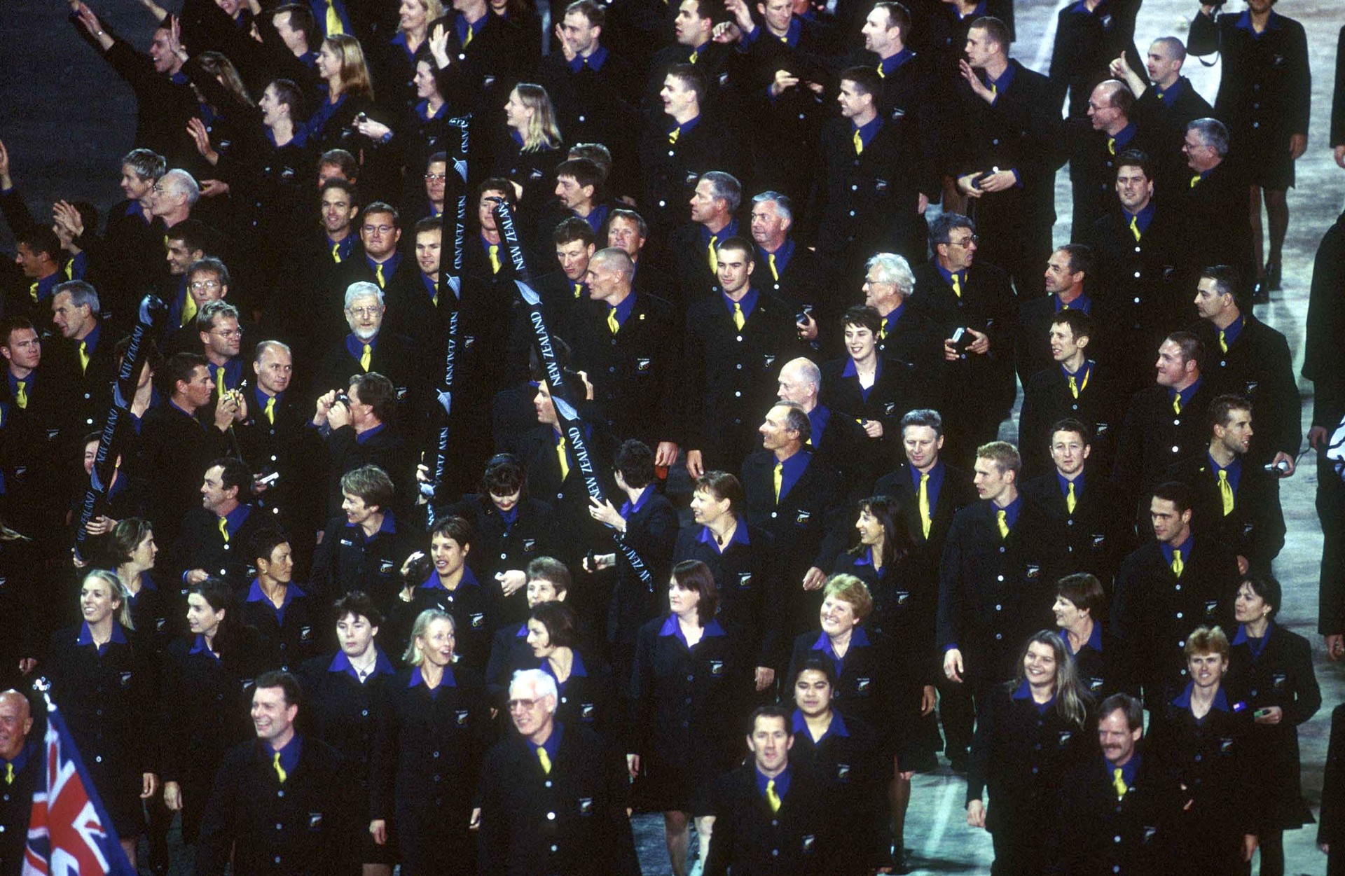 New Zealand at the opening ceremony of the 2000 Olympic Games in Sydney. Photo / Photosport
