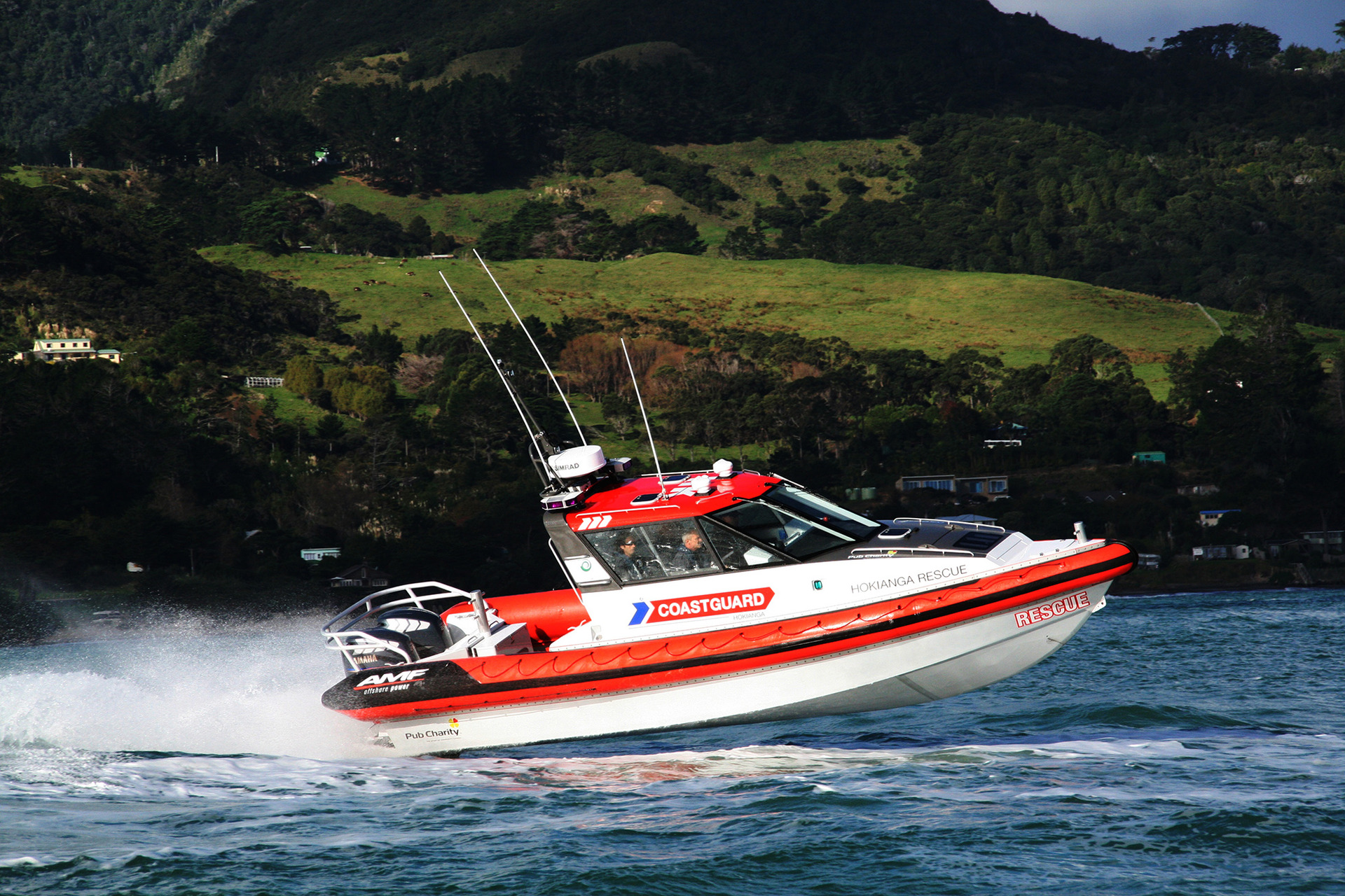 Police, Hokianga Coastguard, St John Ambulance and private vessels were involved in the search for the deceased man. Photo / File