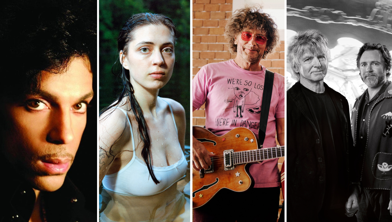 Prince, Lizzy McAlpine, Voom and Crowded House. Photos / Supplied