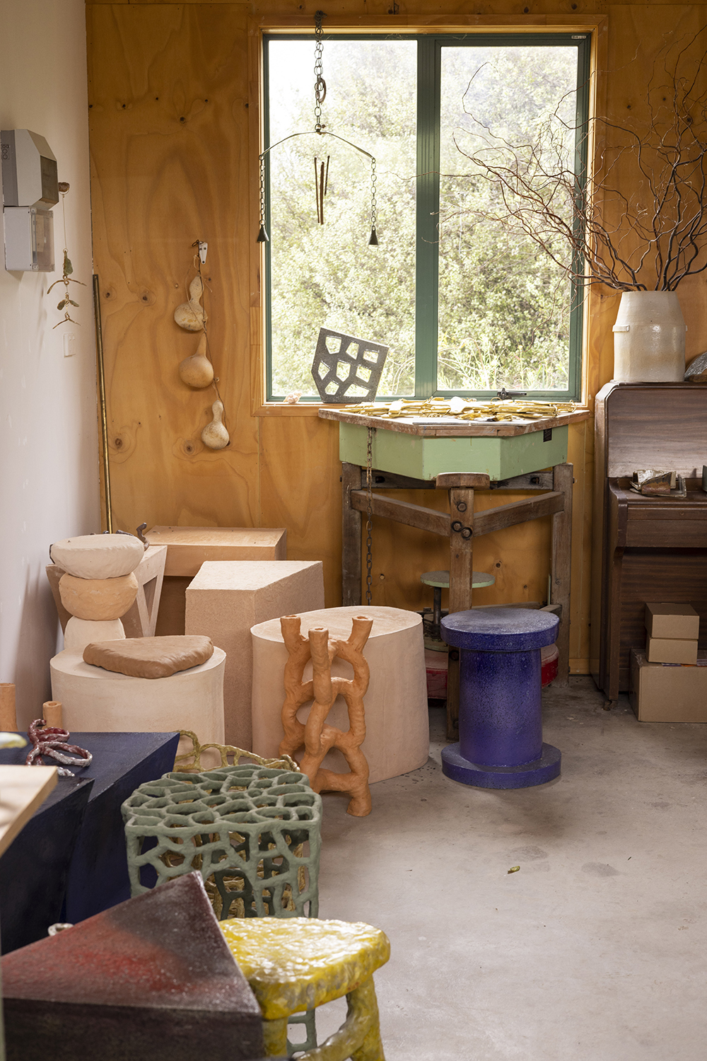 “I have often felt an urge to create my own ceramic versions of things, which has led me to make work that explores both sculpture and functionality,