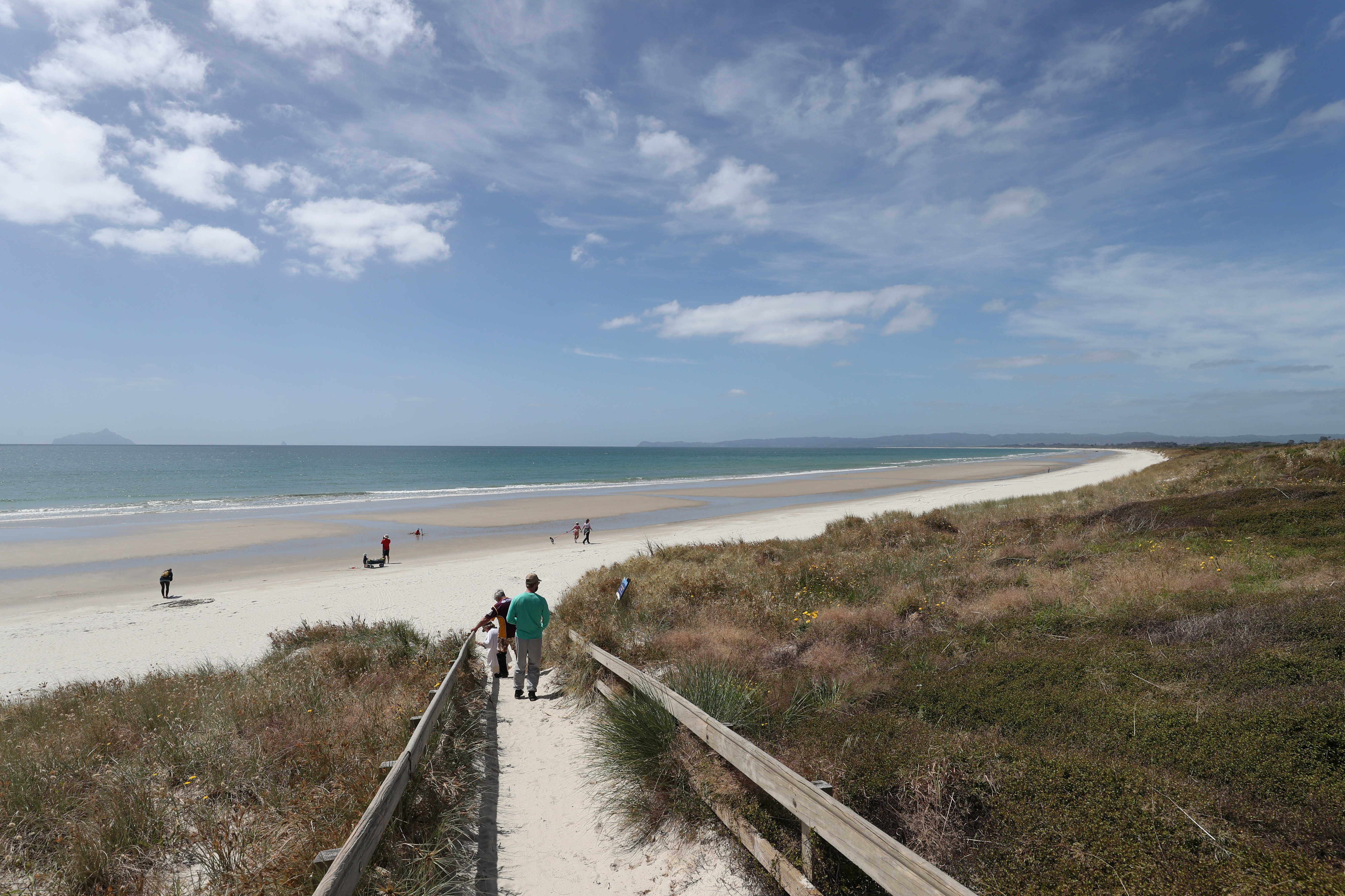 A man drowned at Ruakākā Beach in Northland this morning. Photo/ by Michael Cunningham.