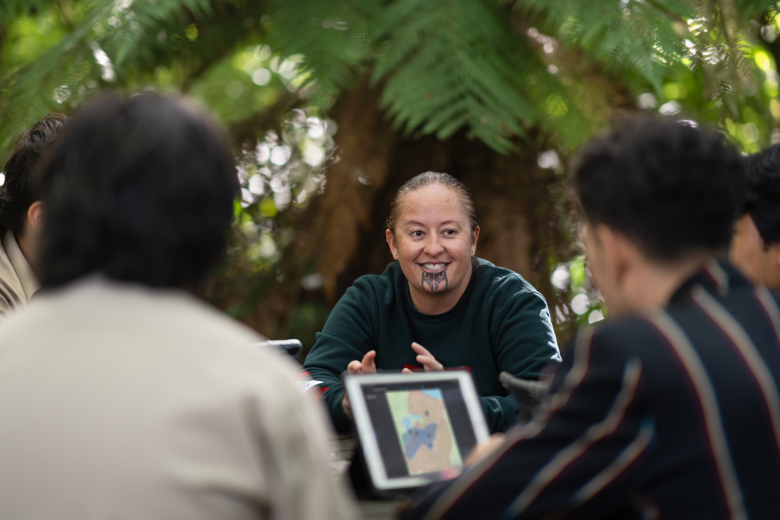 every teacher at Rotorua Boys’ receives a Ministry of Education-subsidised MacBook, as well as a school-issued iPad and Apple Pencil.
