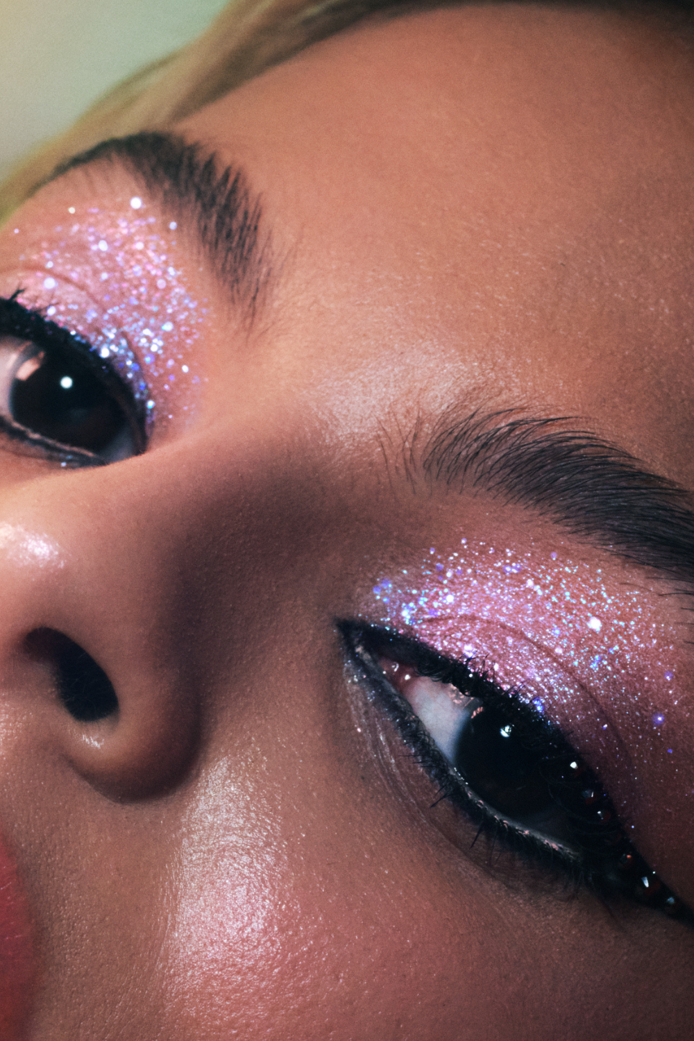 Davy shares her top tips on how to wear shimmer or metallic, no matter your age. Photo / Half Magic