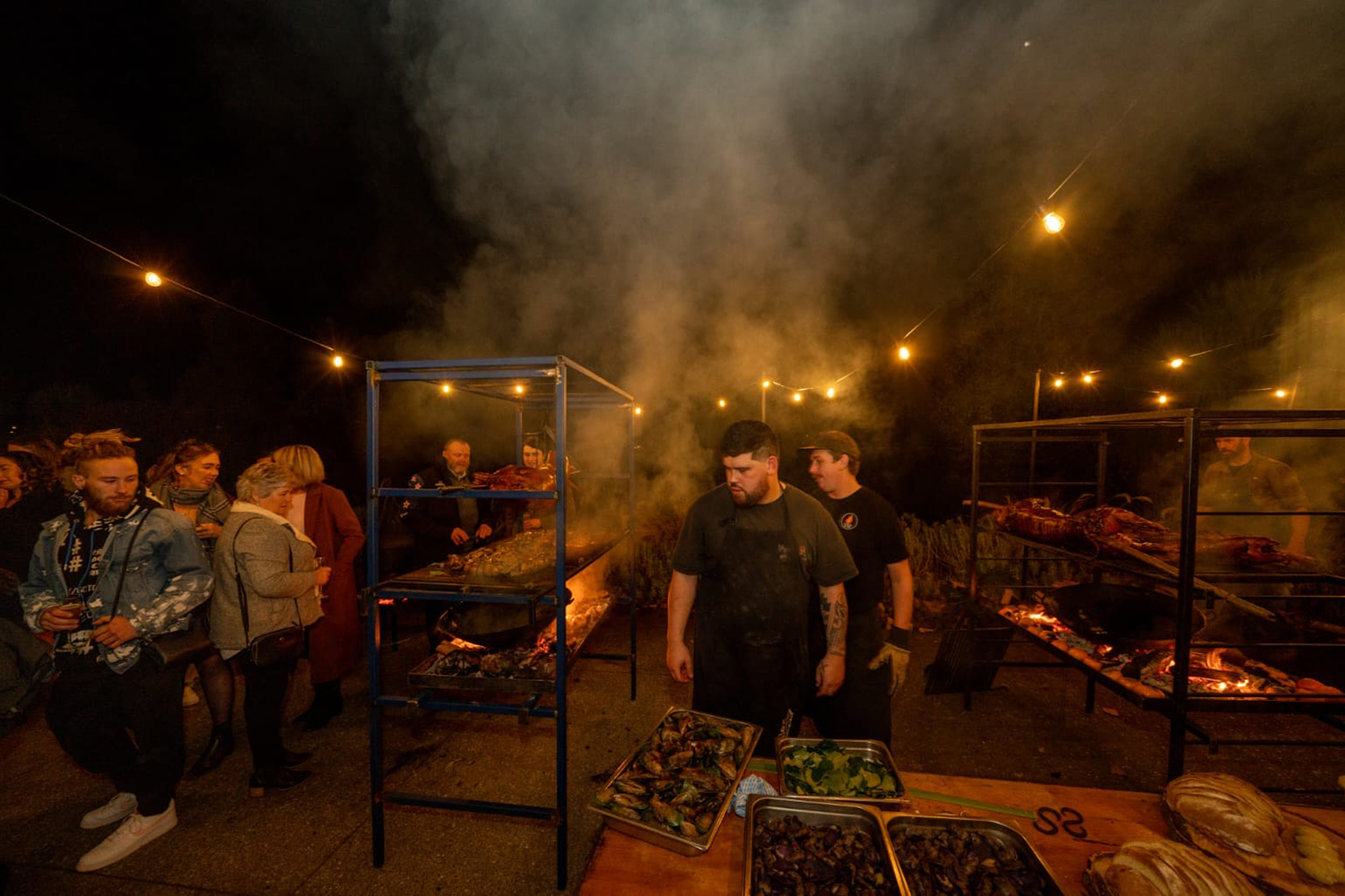 Joshua and Mitchell of Know the Whakapapa of Your Kai are set for a Matariki on Rakiura. Photo / Supplied