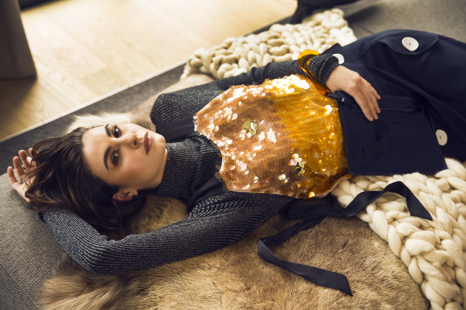 Step out in velvet and dazzling dresses. Photo / Guy Coombes