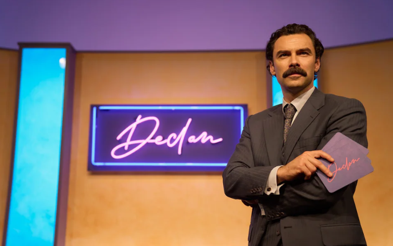 Aidan Turner as Declan O’Hara in Rivals. Photo / Disney+
