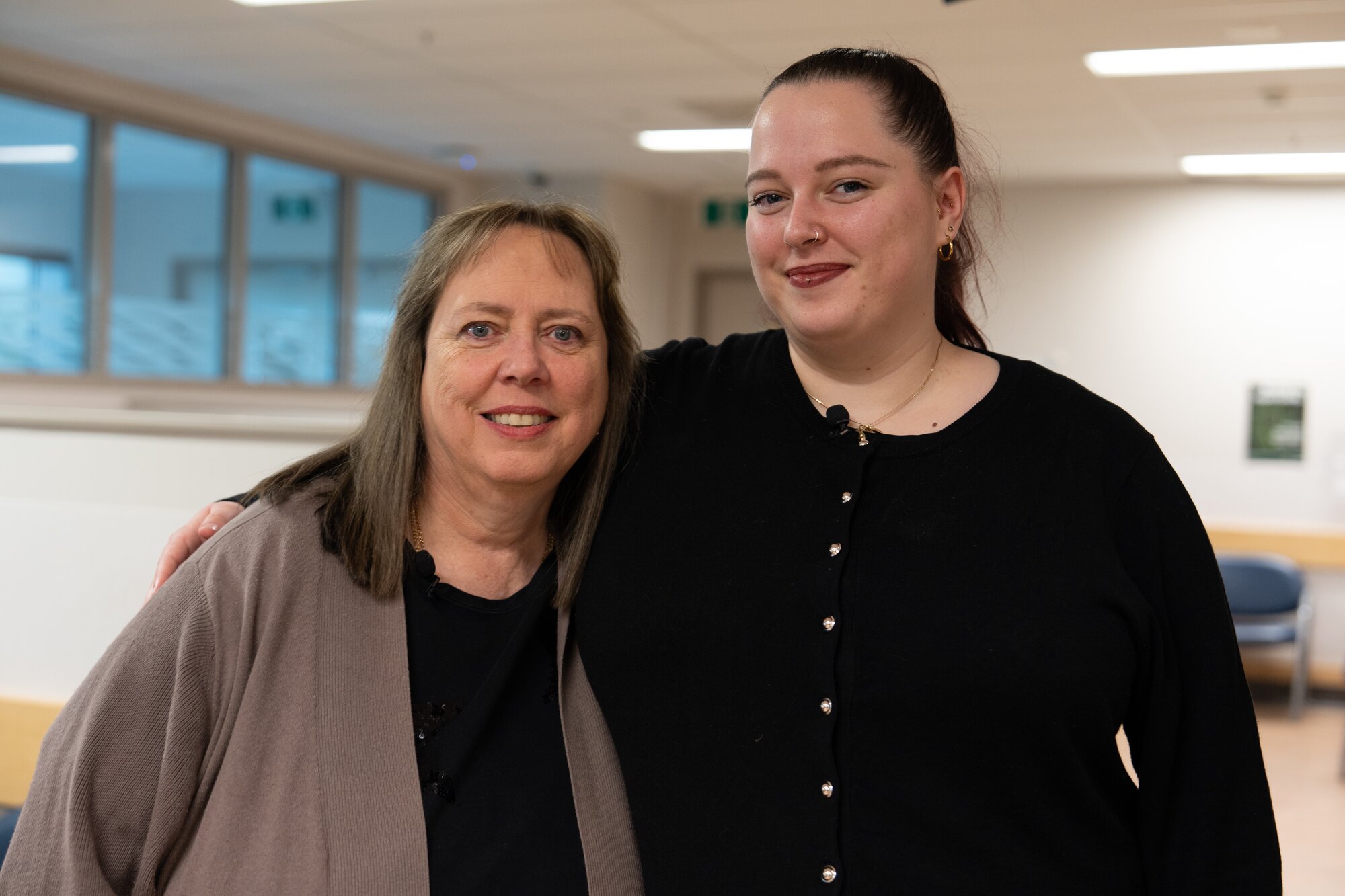 Sarah Lee’s daughter Wendy (right) was born at 23 weeks in 2000 and spent time at Kidz First neonatal intensive care unit.