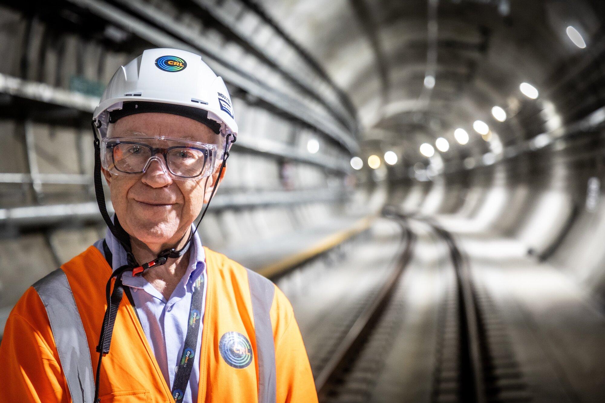 City Rail Link chief executive Patrick Brockie. Photo / Michael Craig