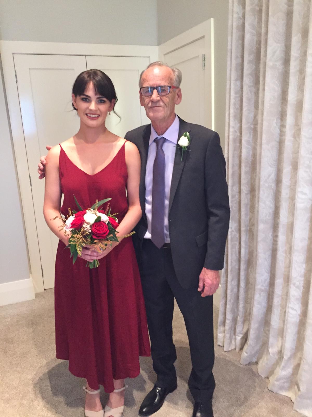 Paul Kennedy with his daughter, Eve.