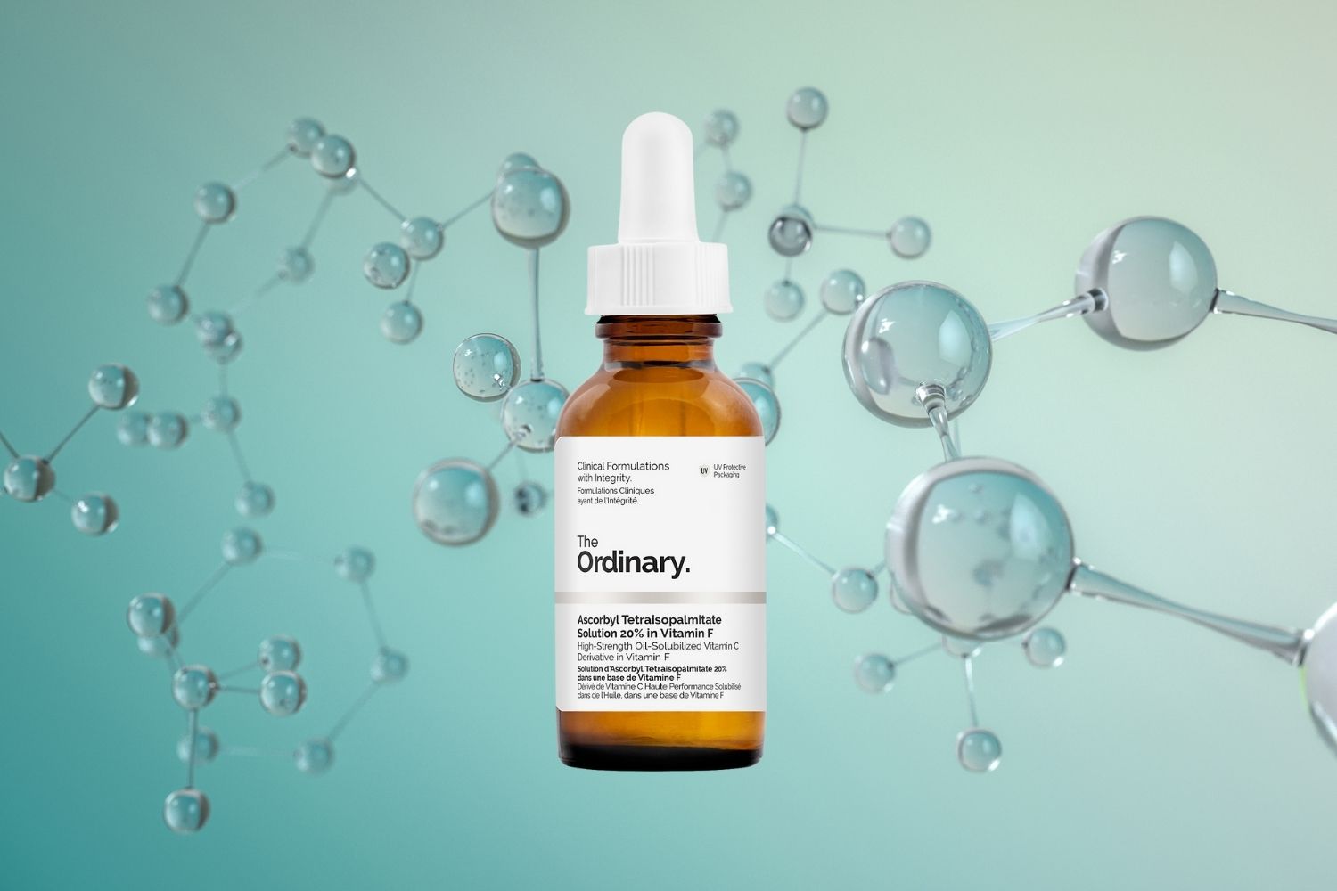 The Ordinary Ascorbyl Tetraisopalmitate Solution 20% in Vitamin F, $39. Photo / Supplied 