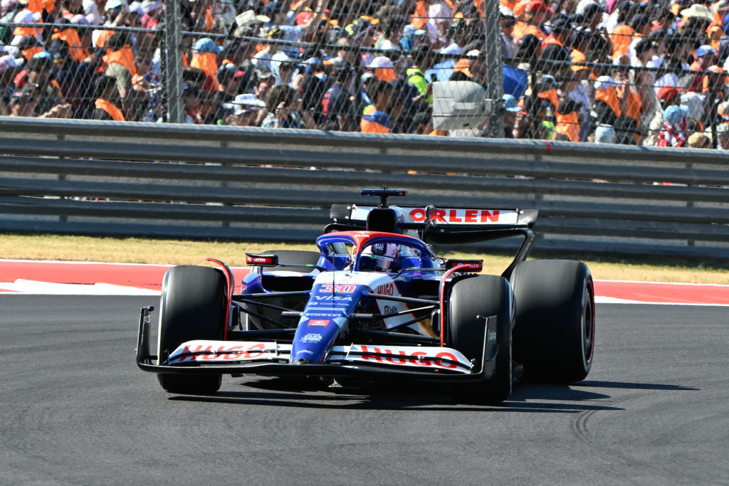 Liam Lawson at the US Grand Prix. Photo / Getty Images