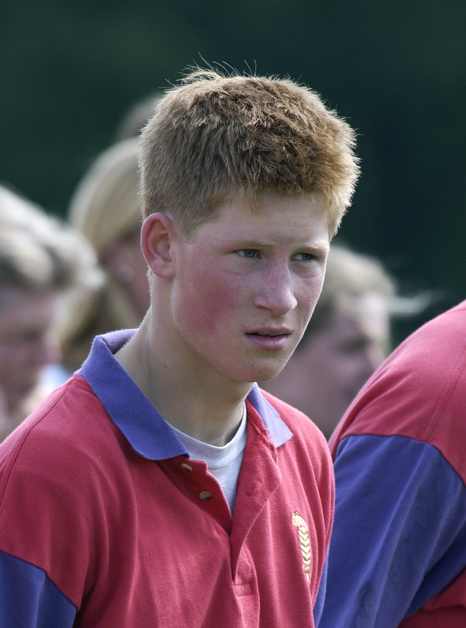 17 year old Prince Harry. Photo / Getty Images
