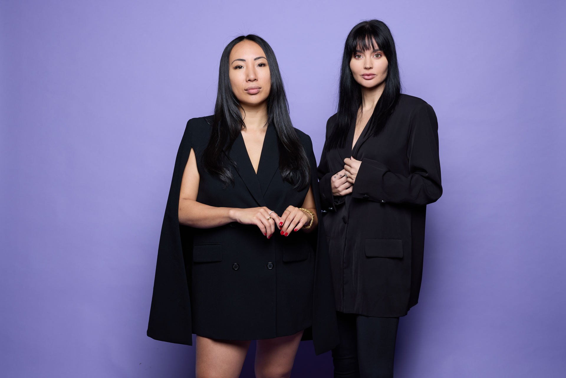 Reality show Boss Babes is returning for a third season with Iyia Liu (left) and Edna Swart. Photo / Supplied.