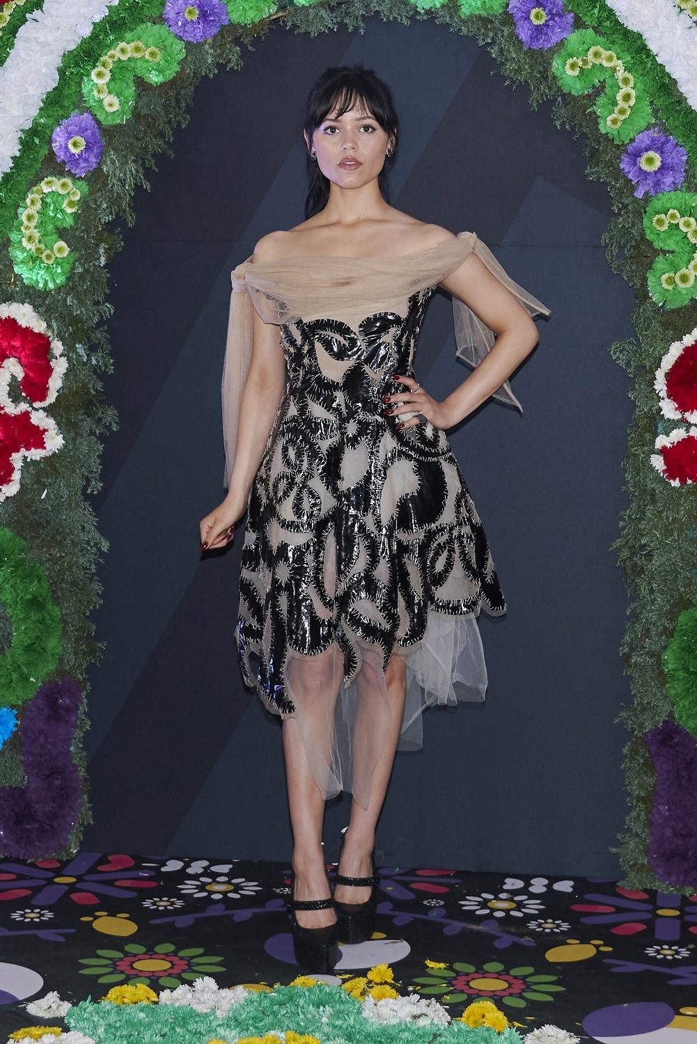 Jenna Ortega attends a photocall for Beetlejuice Beetlejuice in Mexico City. Photo / Getty Images