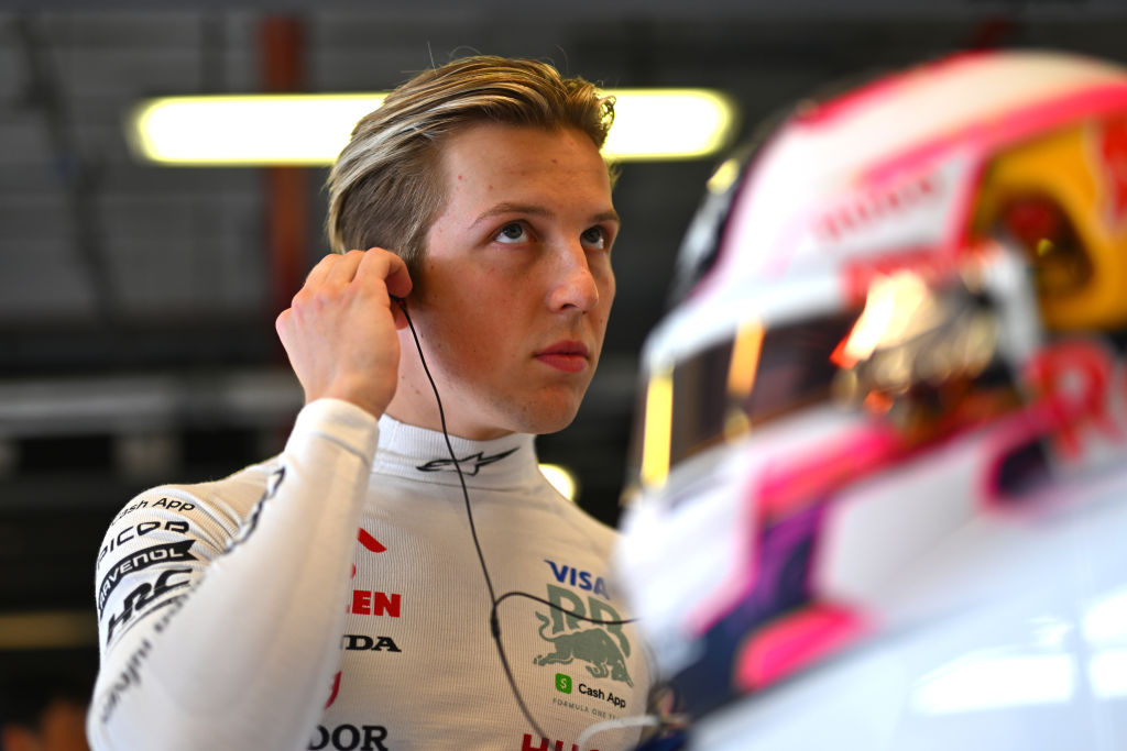 Liam Lawson at the Abu Dhabi Grand Prix. Photo / Getty Images