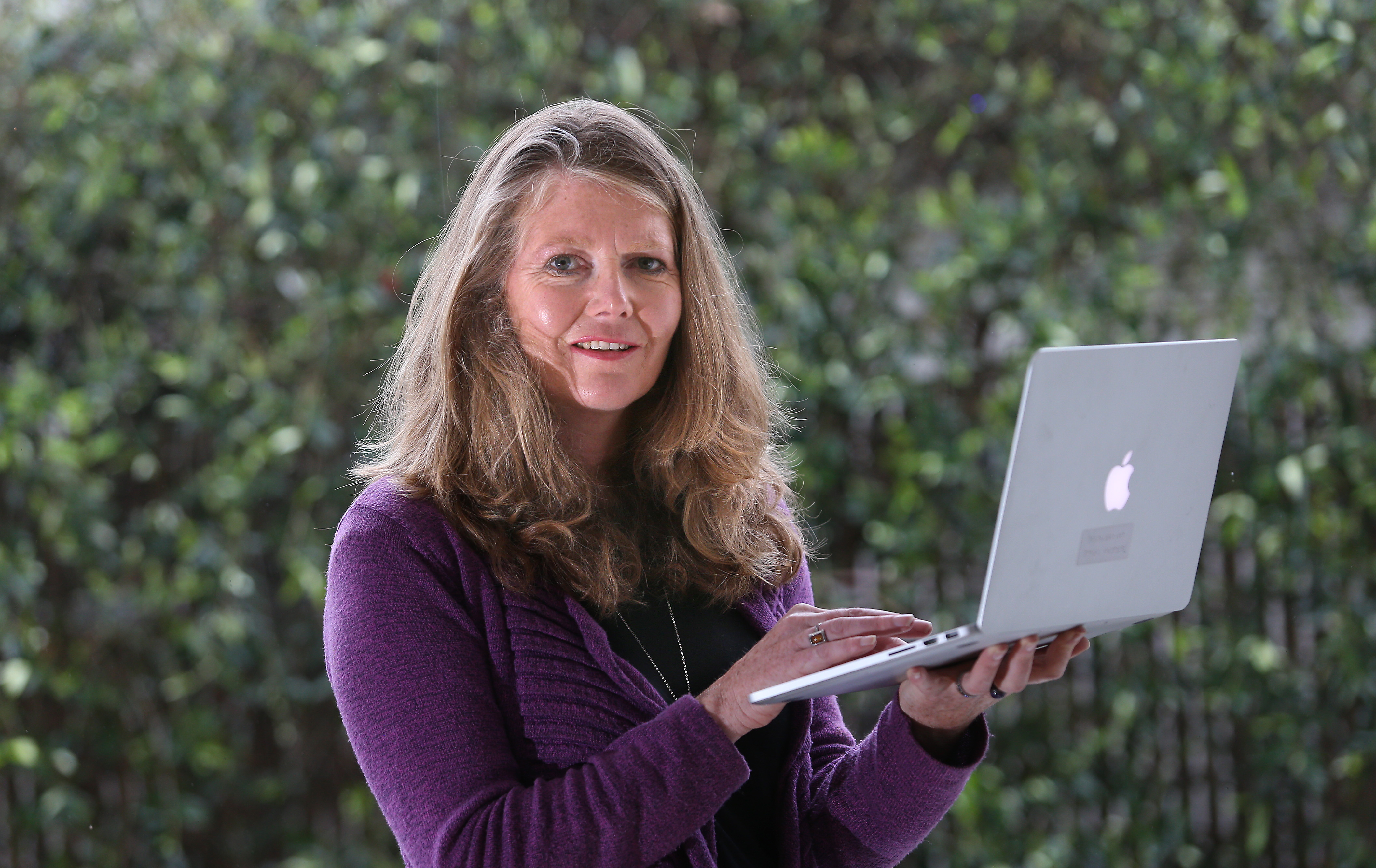 Deborah Crowe advocates balancing time on screens with time in nature. Photo/John Borren