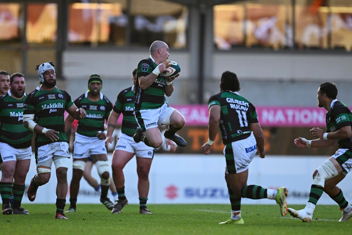 Willie Wright of South Canterbury in action during their Heartland Championship match against Horowhenua-Kāpiti at Eden Park, Auckland. South Canterbury's record-breaking streak came to an end at the hands of neighbouring province Mid Canterbury last weekend. Photo / New Zealand Rugby, Action Press