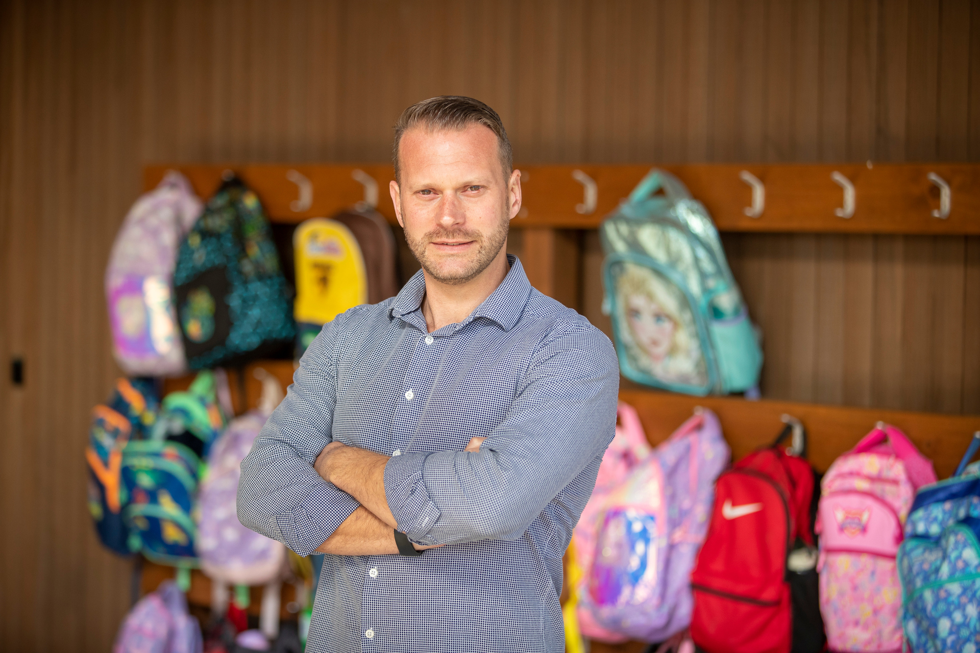 Kauri Flats Primary School principal Matt Williams. Photo / Michael Craig