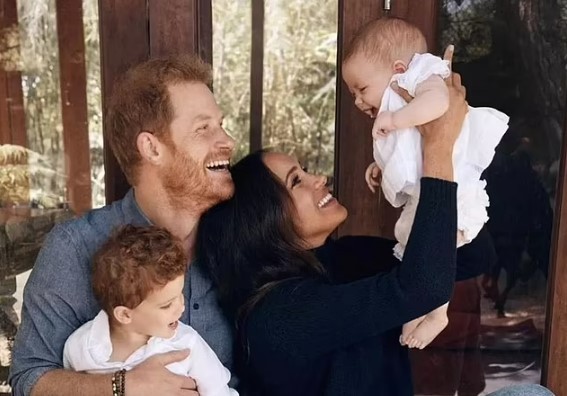 Archie and Lilibet are entitled to prince and princess titles now that their grandfather is the King. Photo / Twitter