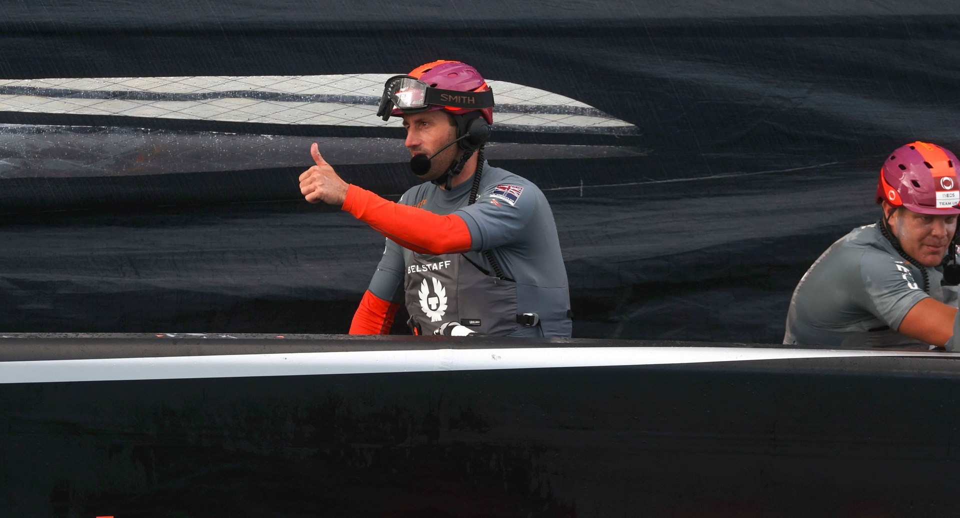 Sir Ben Ainslie after Ineos Team UK's win over Luna Rossa. Photo / Brett Phibbs