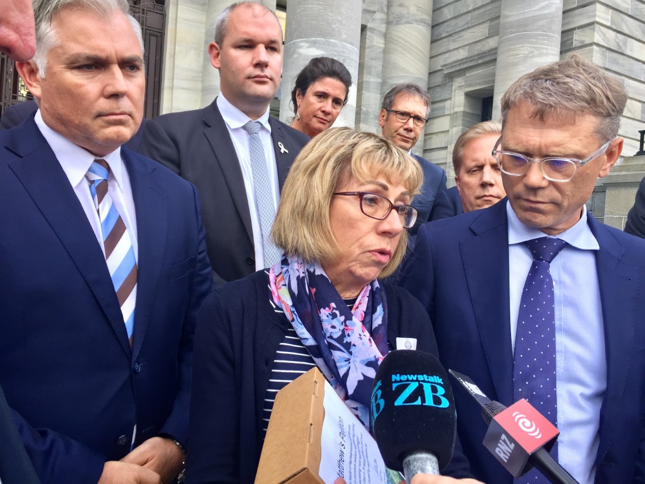 Karen Dow submitted a petition in 2019 calling for random roadside drug-testing. Photo / Lucy Bennett