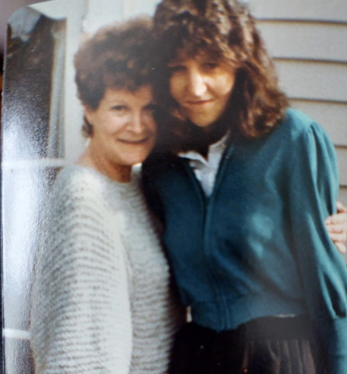 Maggie Wilkinson and her daughter Vivienne, pictured shortly after reuniting for the first time when Vivienne was 18. The pair have received an apology from the Anglican Church after Wilkinson was coerced into giving her daughter up for adoption soon after her birth. Picture / Supplied