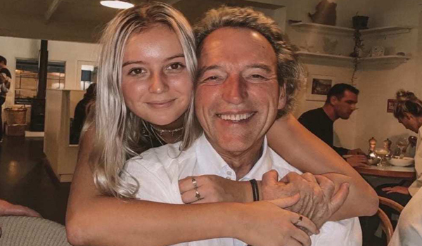New Zealand's former wealthiest man Graeme Hart lent his home for his granddaughter Jemima Hawkesby's party. The pair are pictured in 2022.