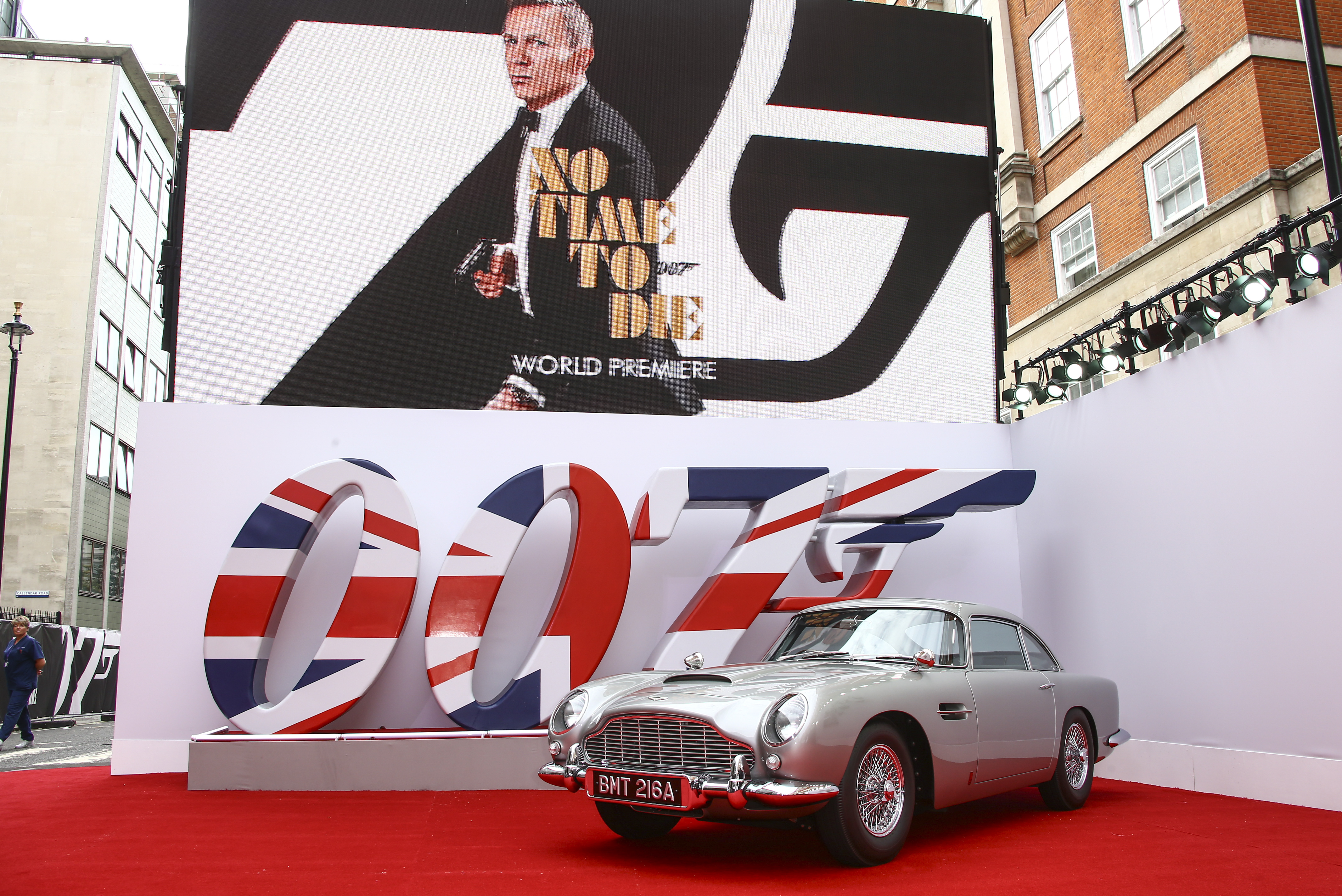 The world premiere of the most recent James Bond film No Time To Die, in London in September 2021. Photo / AP