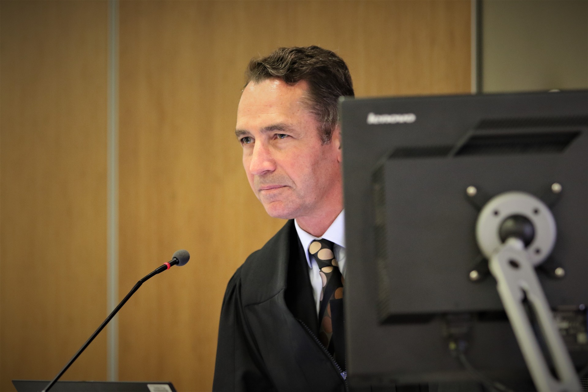 Judge Evangelos Thomas pictured earlier this year. Photo / Sam Hurley 