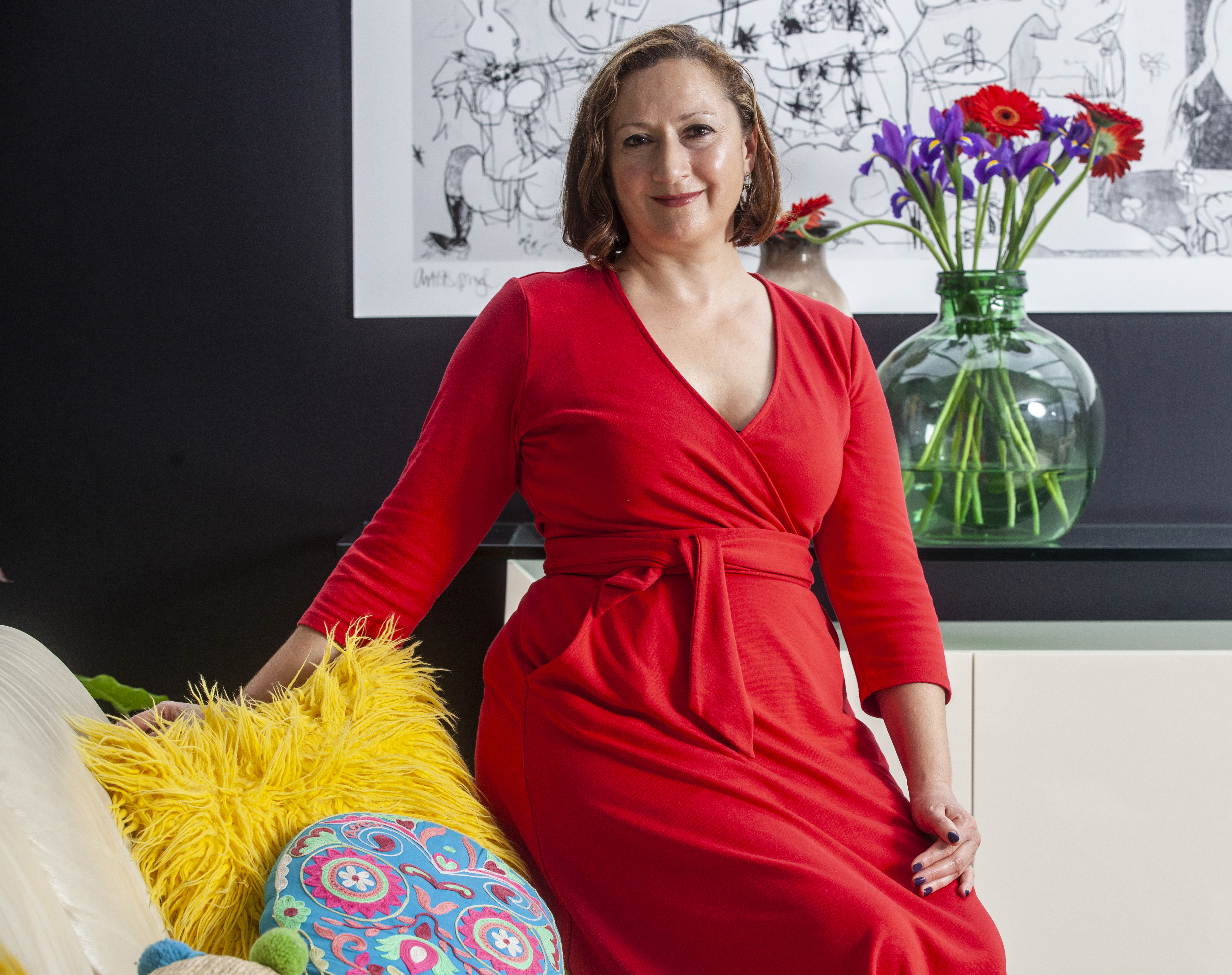 Nadene Ghouri: “I find it hard not to get angry with people who don’t take Covid seriously.” Photo / Supplied