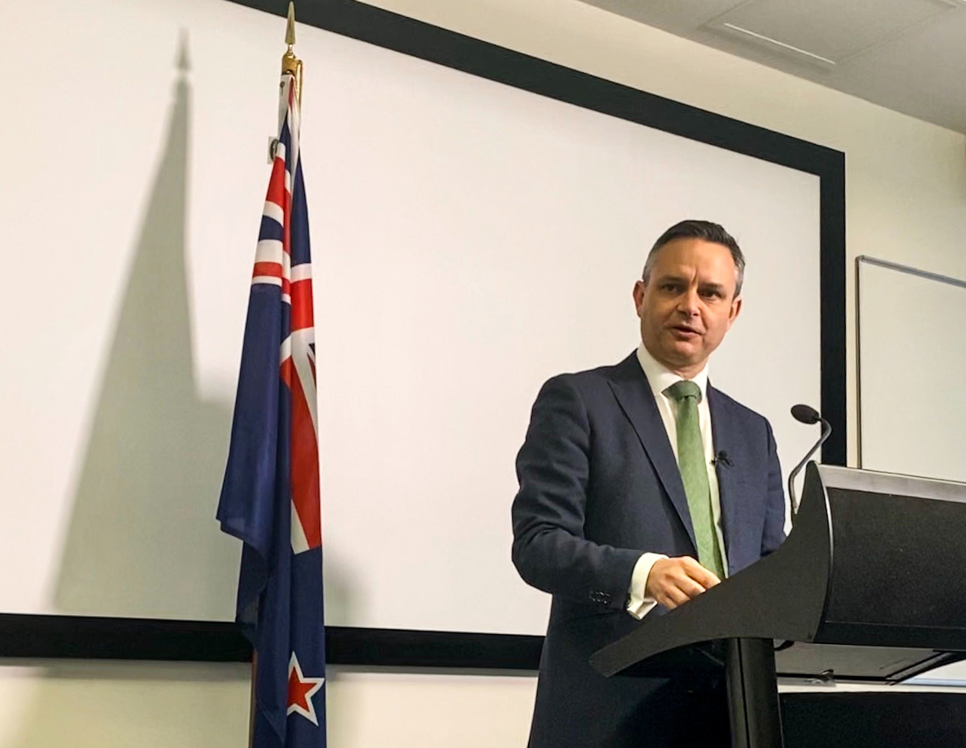 Climate Change Minister James Shaw said the Government would develop an Equitable Transition Plan around climate change. Photo / File